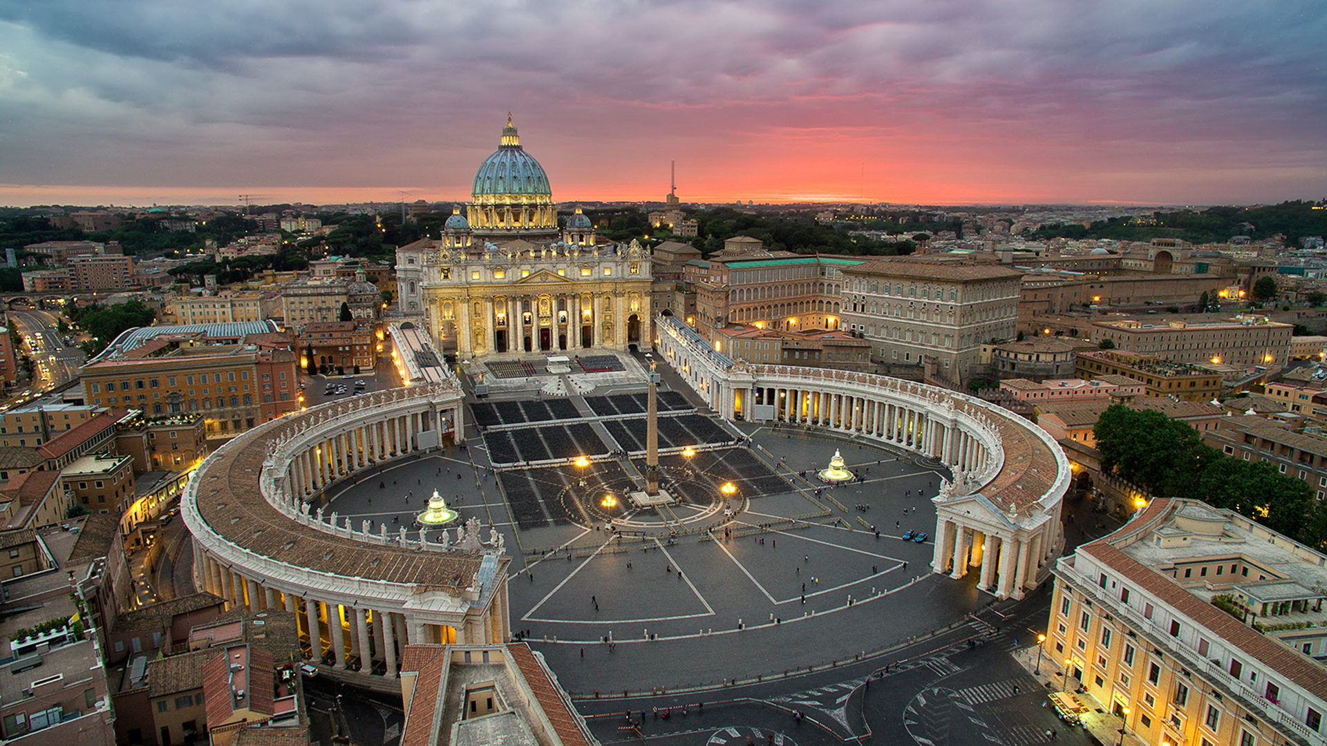 Vatican City Travels, Roman Catholic headquarters, Headquarters of faith, Historical legacy, 1920x1080 Full HD Desktop