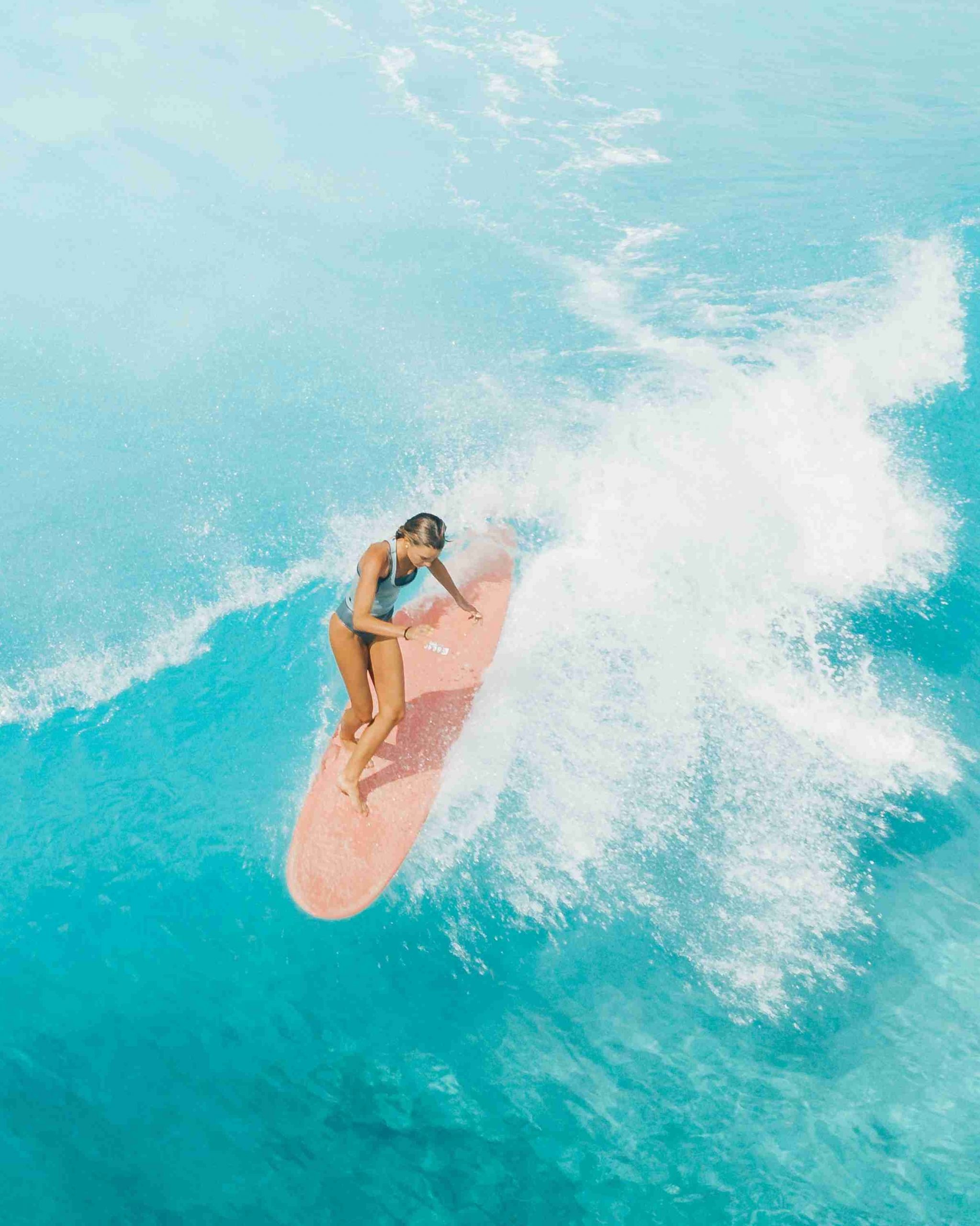 Water wonder, Surfer girl, Mobile style, Oceanic bliss, 2050x2560 HD Phone