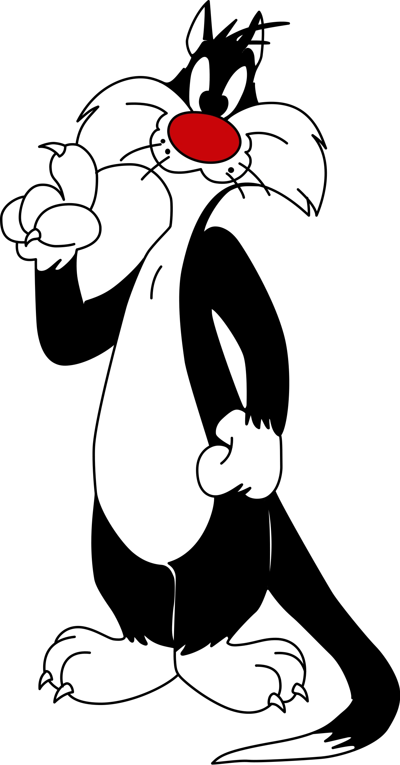 Sylvestergallery, Looney Tunes wiki, Cartoon inspiration, 1280x2450 HD Handy