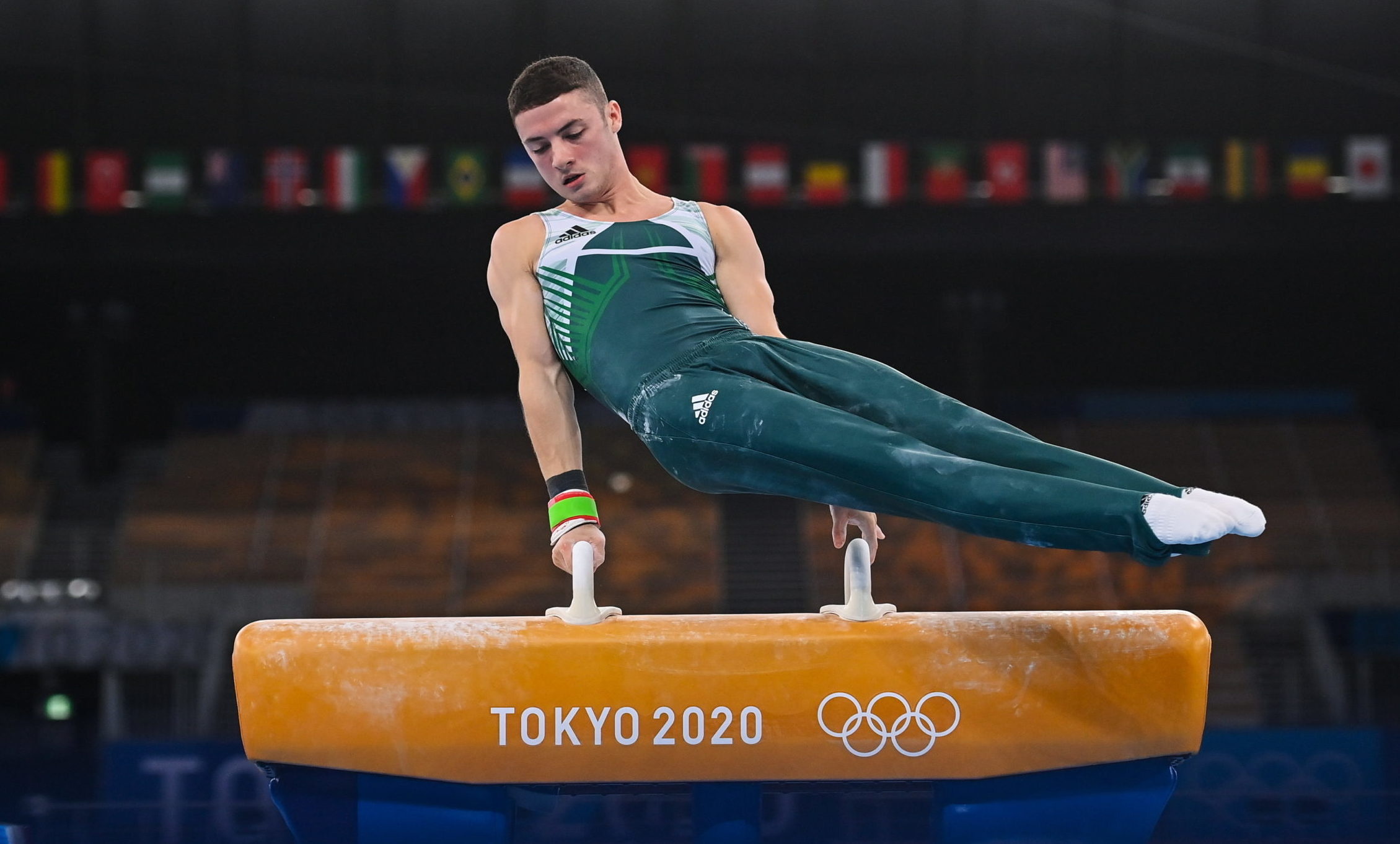 Pommel Horse (Gymnastics): Olympic finalist Rhys McClenaghan, World  Championships in Japan. 2260x1370 HD Wallpaper.