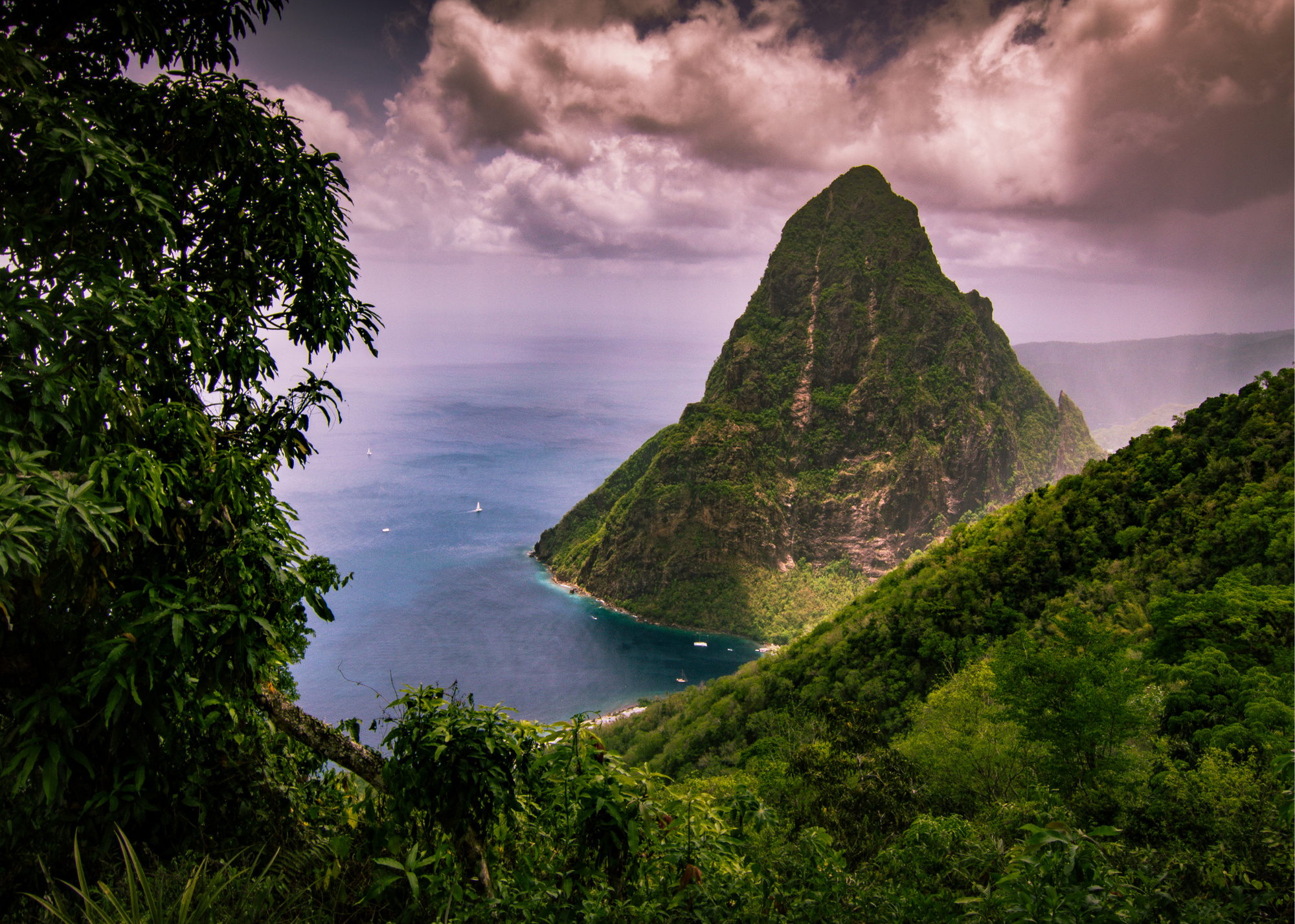 St Lucia, Travel aesthetic, Caribbean, Beauty, 2000x1430 HD Desktop