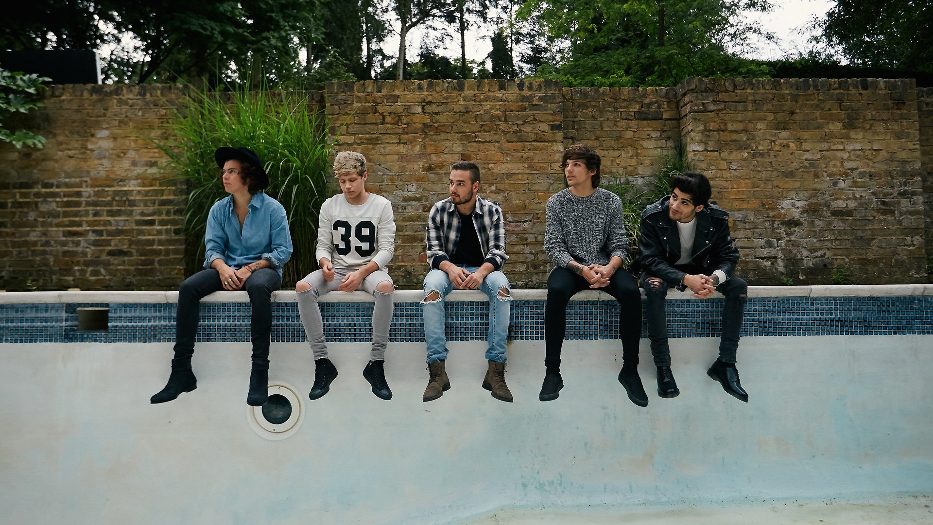 One Direction (Band): The world's best-selling artists of 2013, Pop rock group. 1920x1080 Full HD Background.