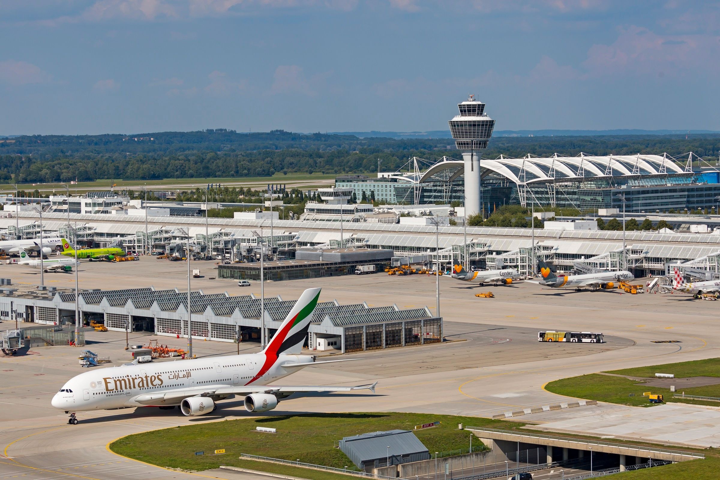 Munich International Airport, 30 years, New airport, Opens, 2400x1600 HD Desktop
