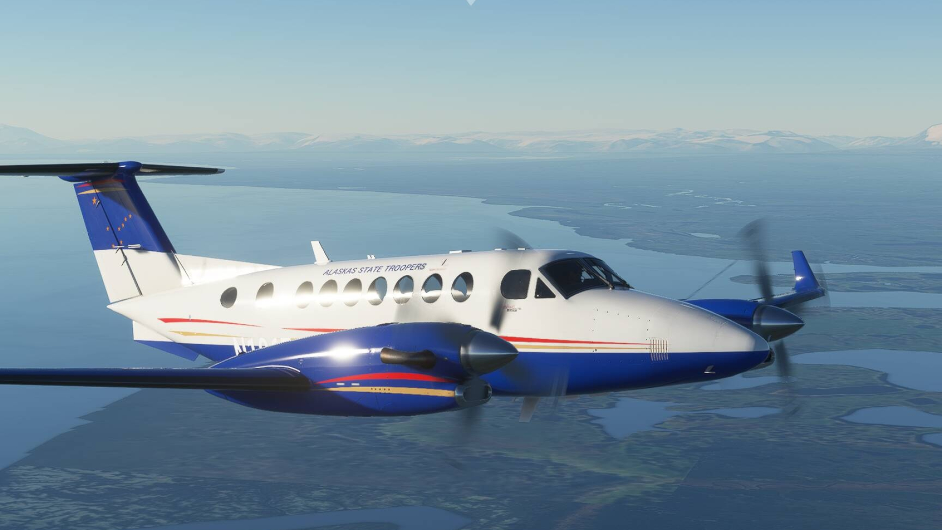 Beechcraft King Air, USAF liveries, Microsoft Flight Simulator, Aircraft forums, 1920x1080 Full HD Desktop