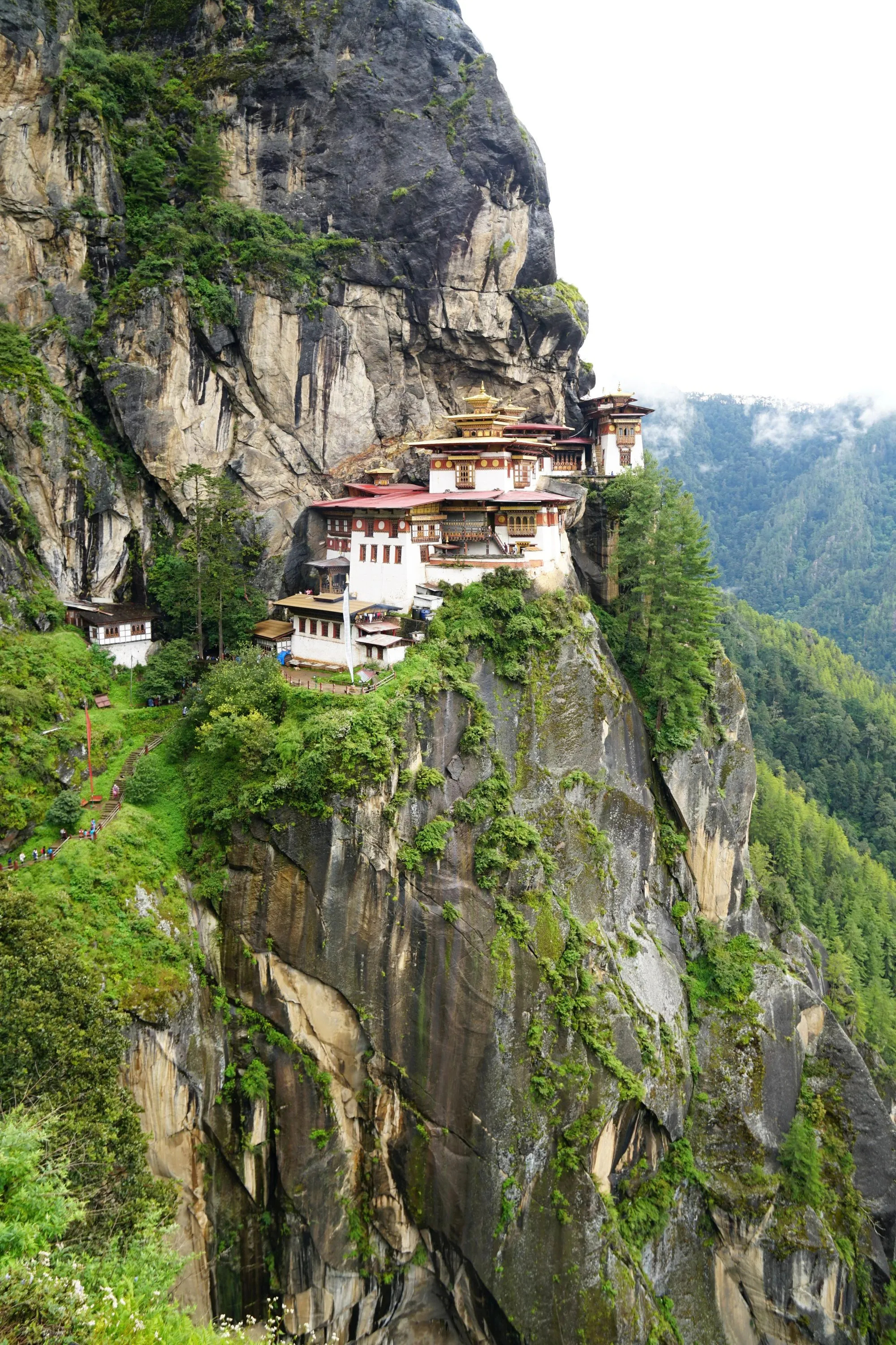 Tiger's Nest Monastery, Bhutan's sacred site, Spiritual pilgrimage, Wanderlust tales, 2000x3000 HD Phone