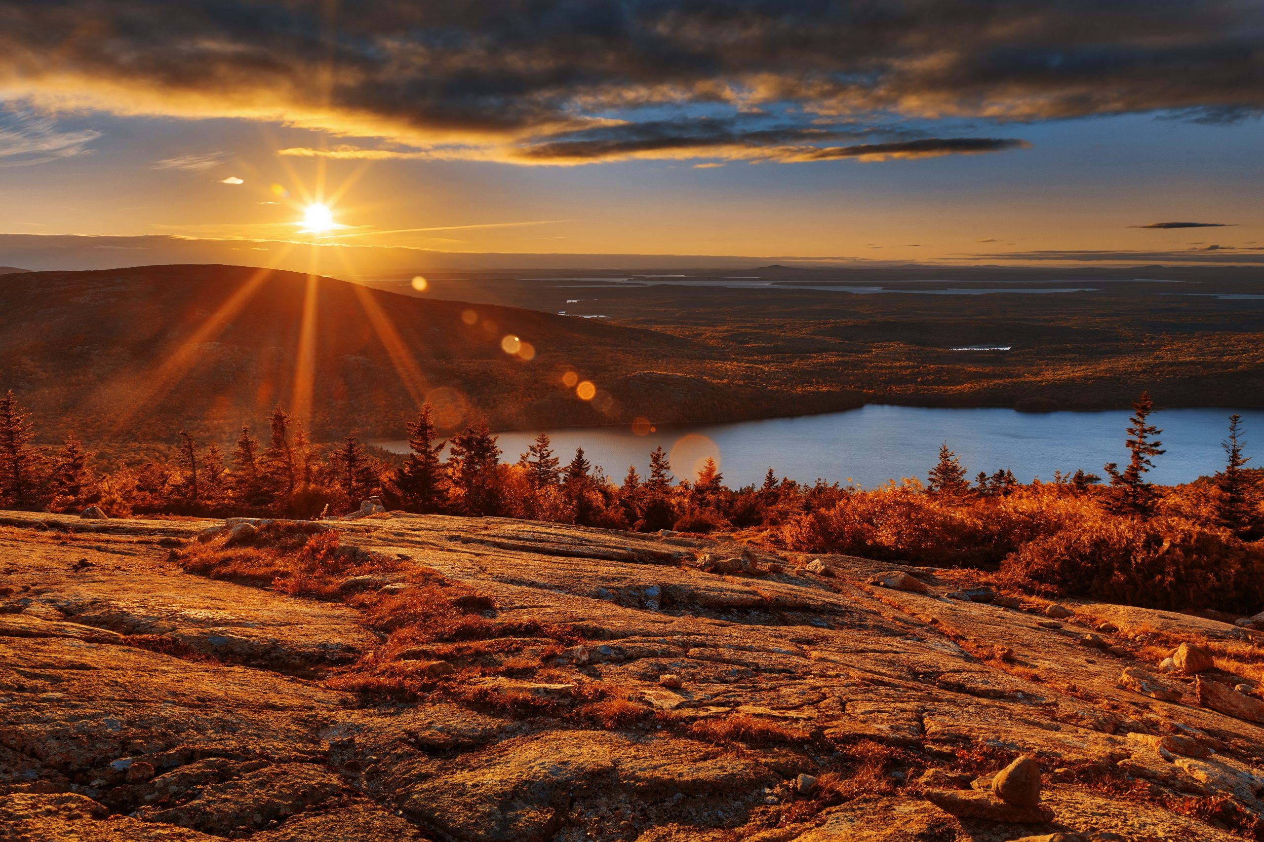 Acadia National Park, Self-guided driving tour, Action tour guide, 2560x1710 HD Desktop