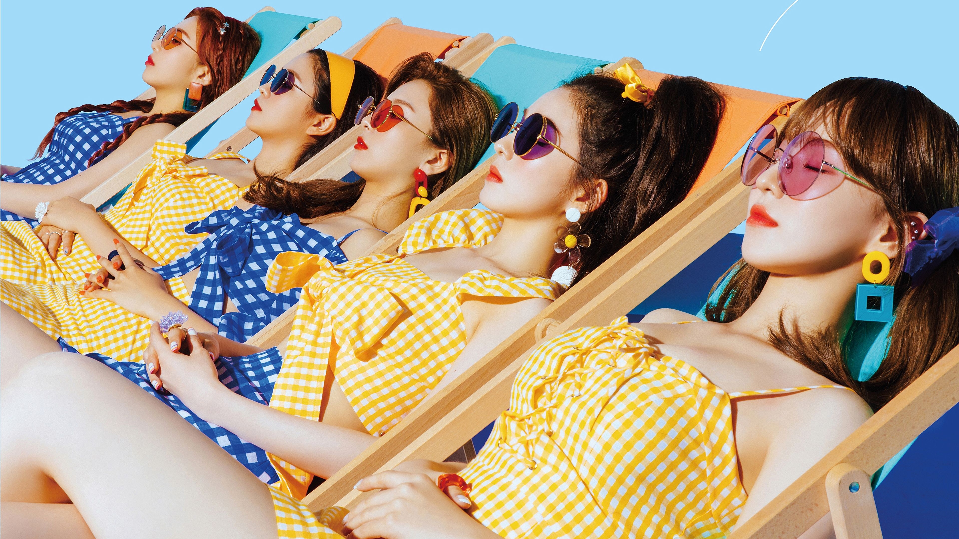 Red Velvet, K-pop group, Music sensation, Top performers, 3840x2160 4K Desktop