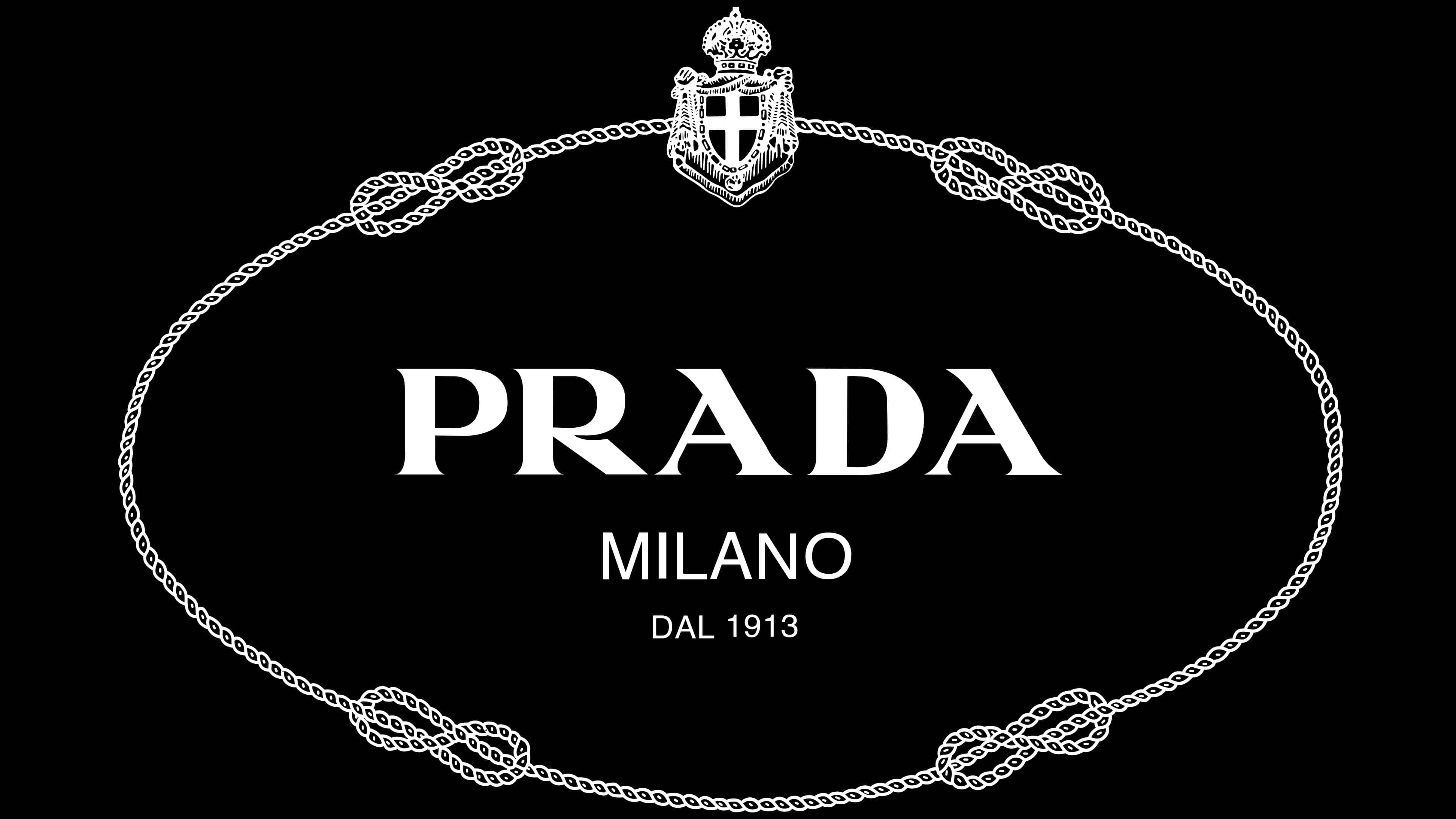 Prada: The top-selling fashion brands in the world, Emblem. 3840x2160 4K Wallpaper.