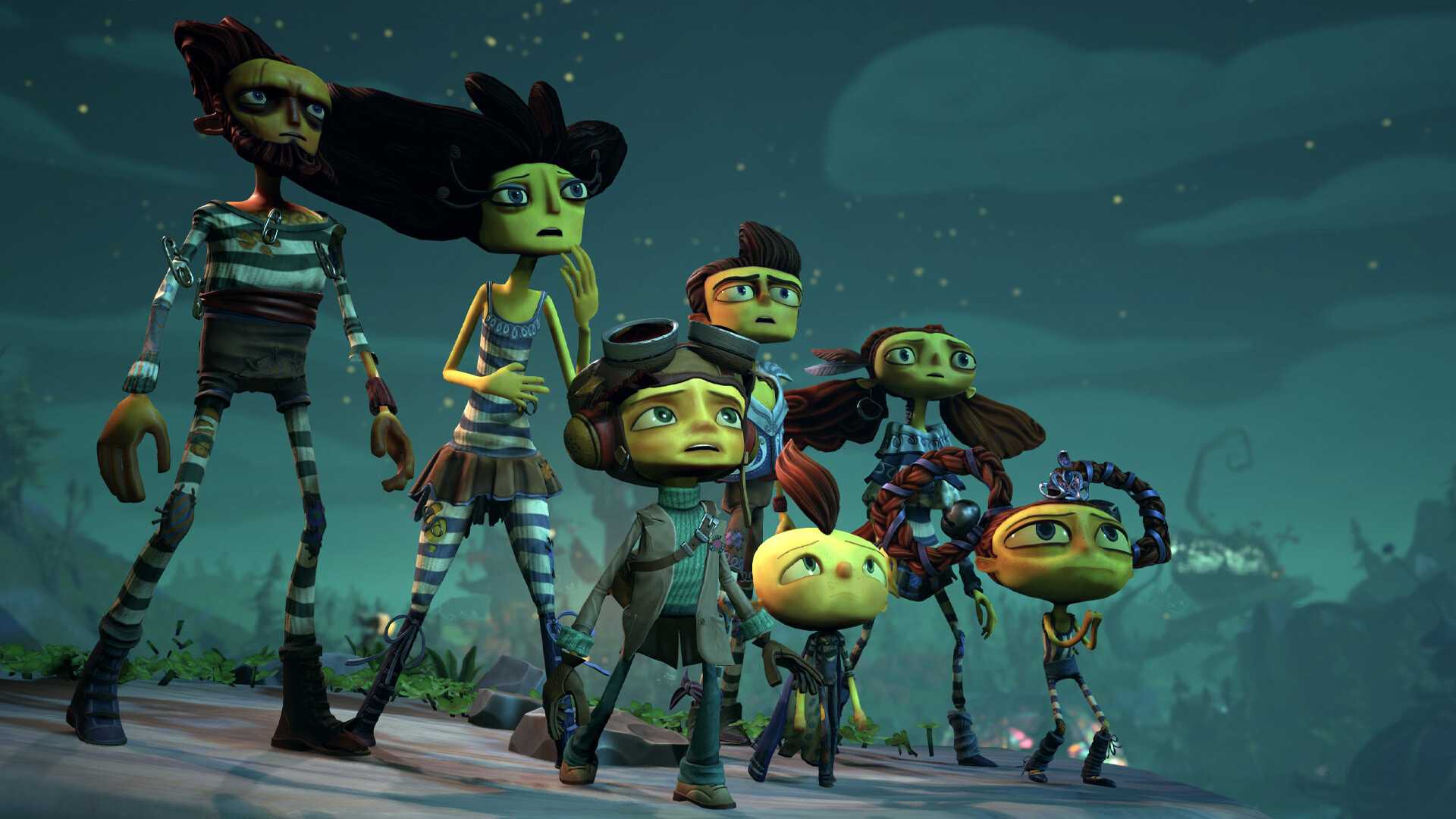 Psychonauts 2: The cinematic story, Fictional characters, A platform game. 1920x1080 Full HD Background.