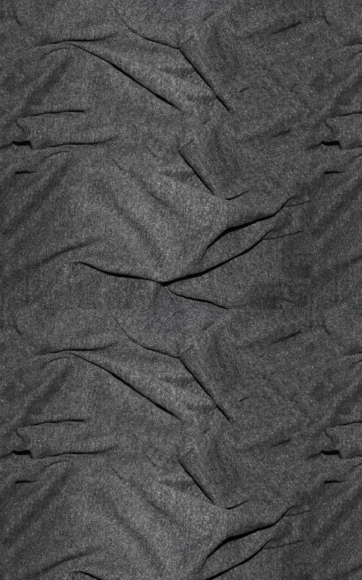 Gray Slate: Dark cloth, Squashed fabric, Mouse-colored. 1200x1920 HD Background.