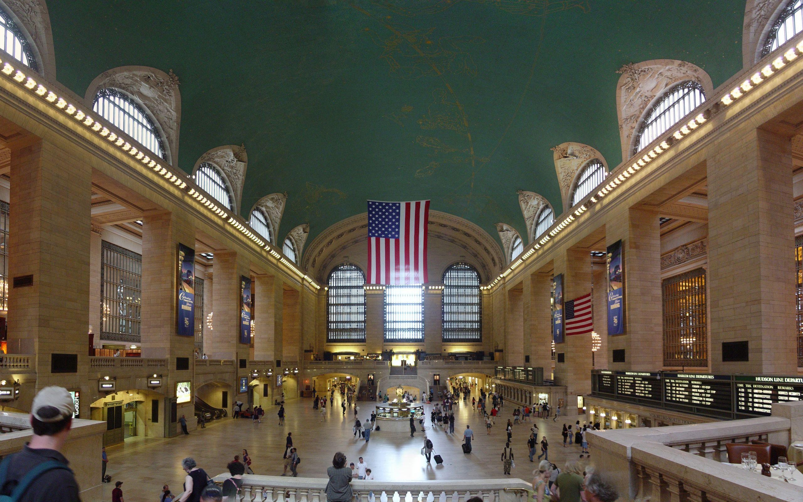 Grand Central Station, Terminal architecture, Commuter hub, Public transportation, 2560x1600 HD Desktop