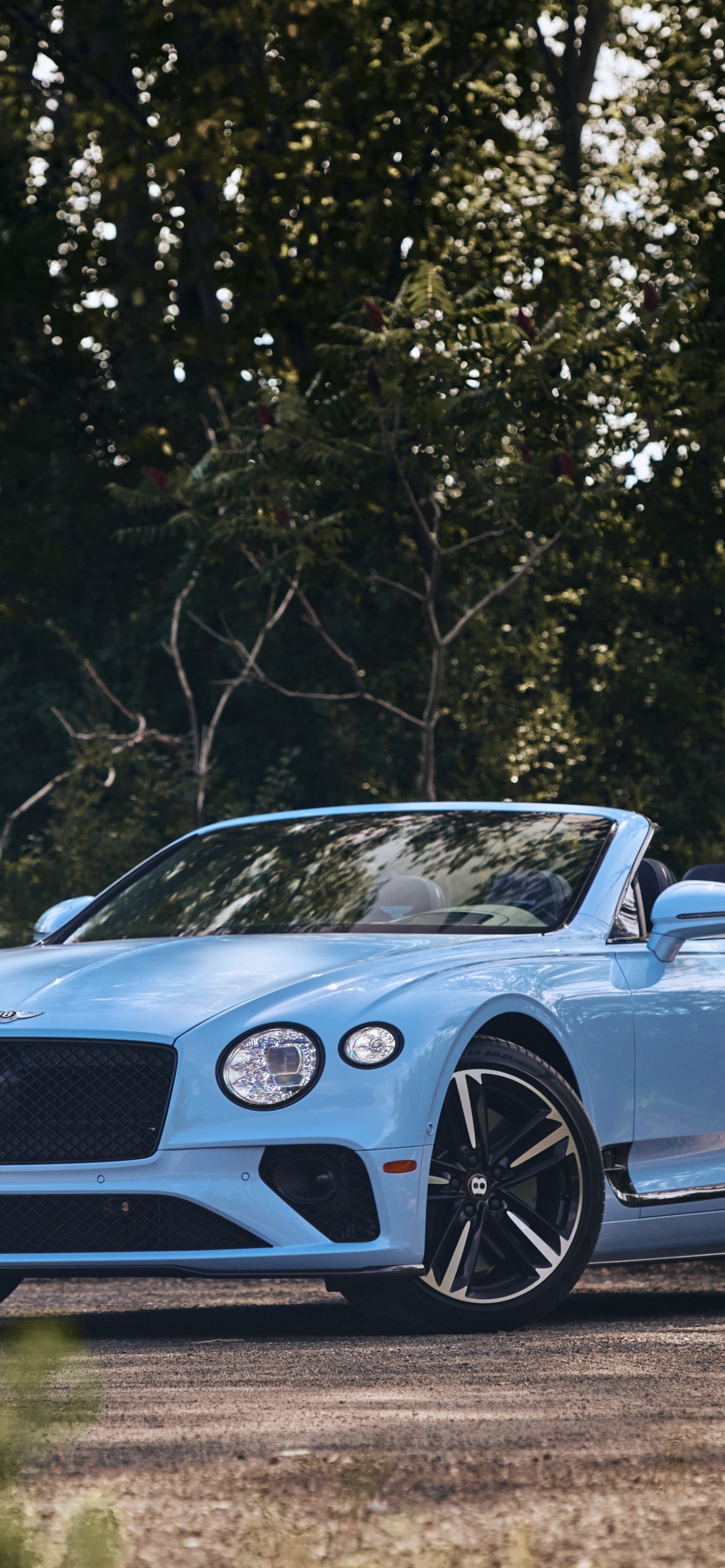 Bentley Continental GTC, Convertible beauty, 2020 model, High-end cars, 1290x2780 HD Phone