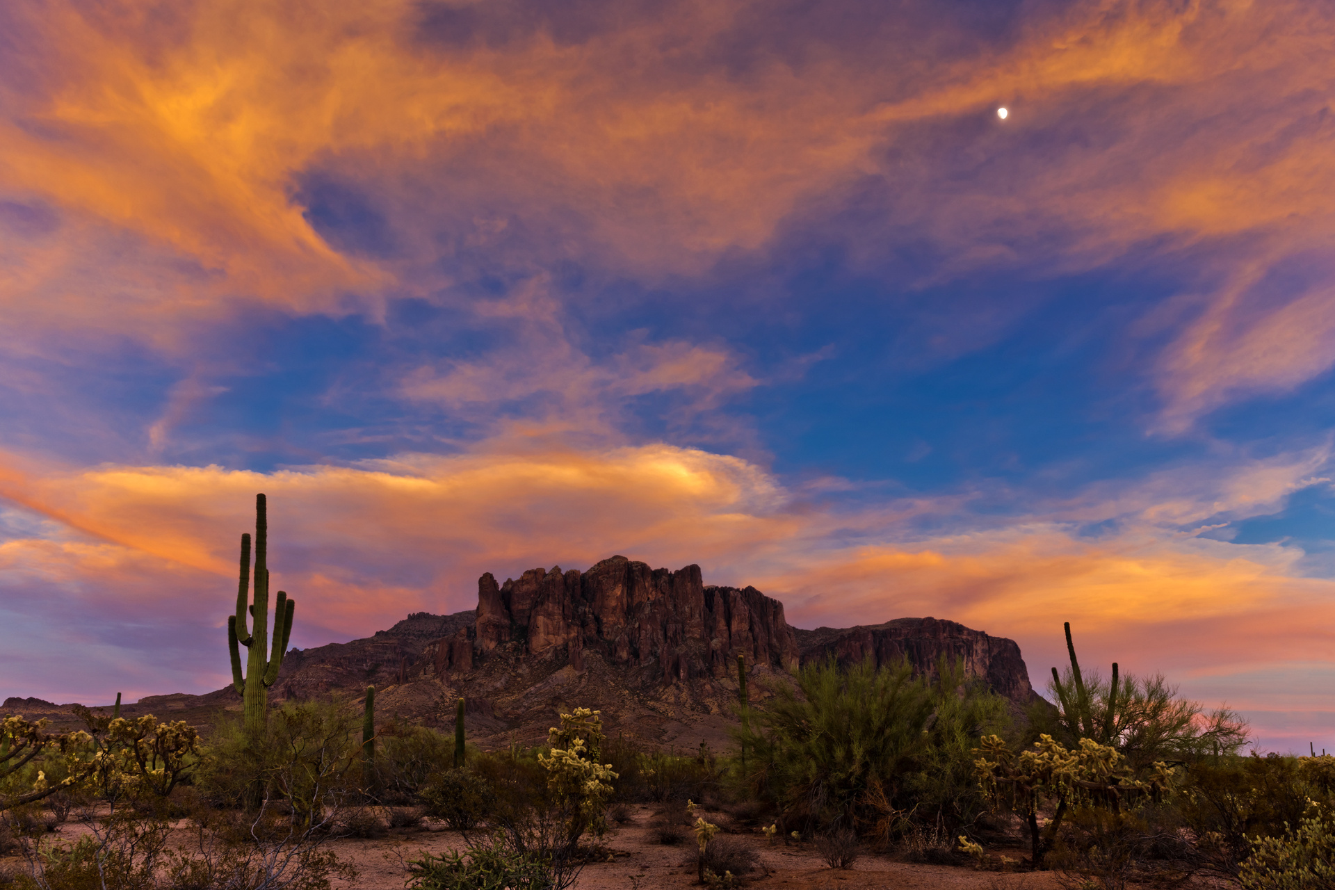 Arizona sunsets, State parks, Travels, Arizona, 1920x1280 HD Desktop