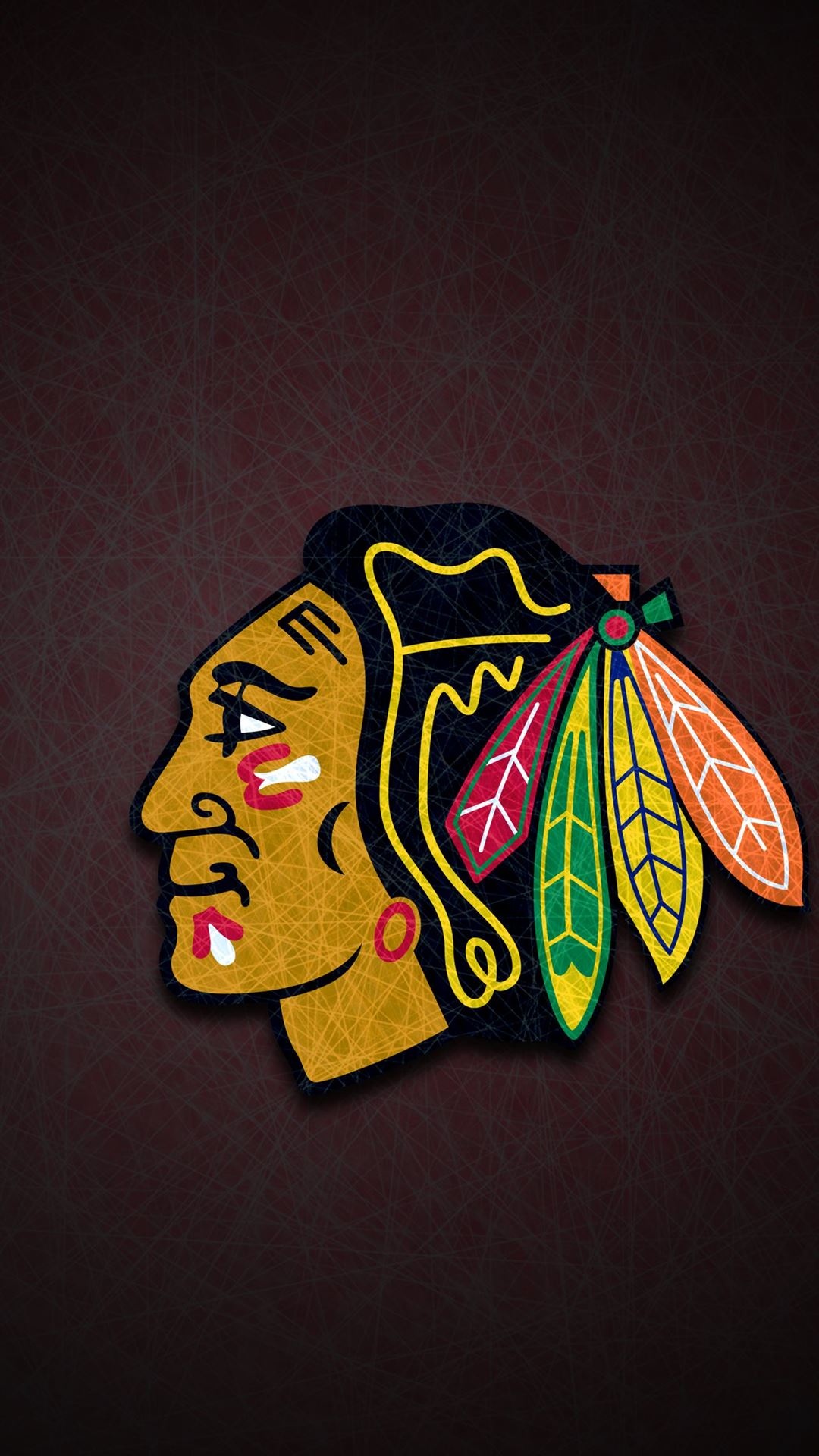 Chicago Blackhawks: A professional ice hockey team, IL. 1080x1920 Full HD Wallpaper.