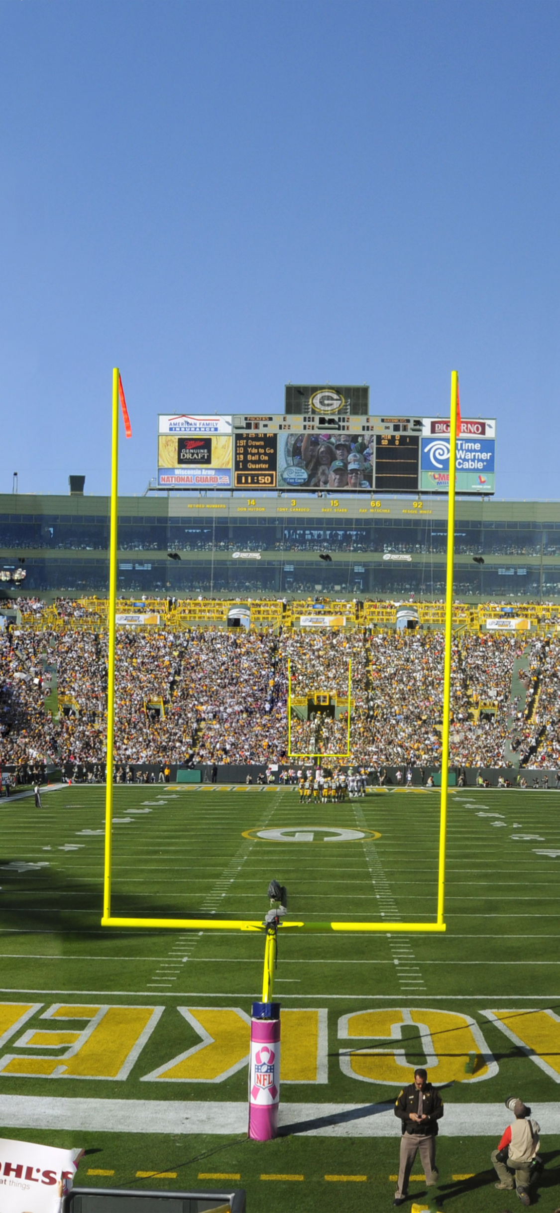 Lambeau Field, Packers Stadium wallpapers, Backgrounds, 1130x2440 HD Phone