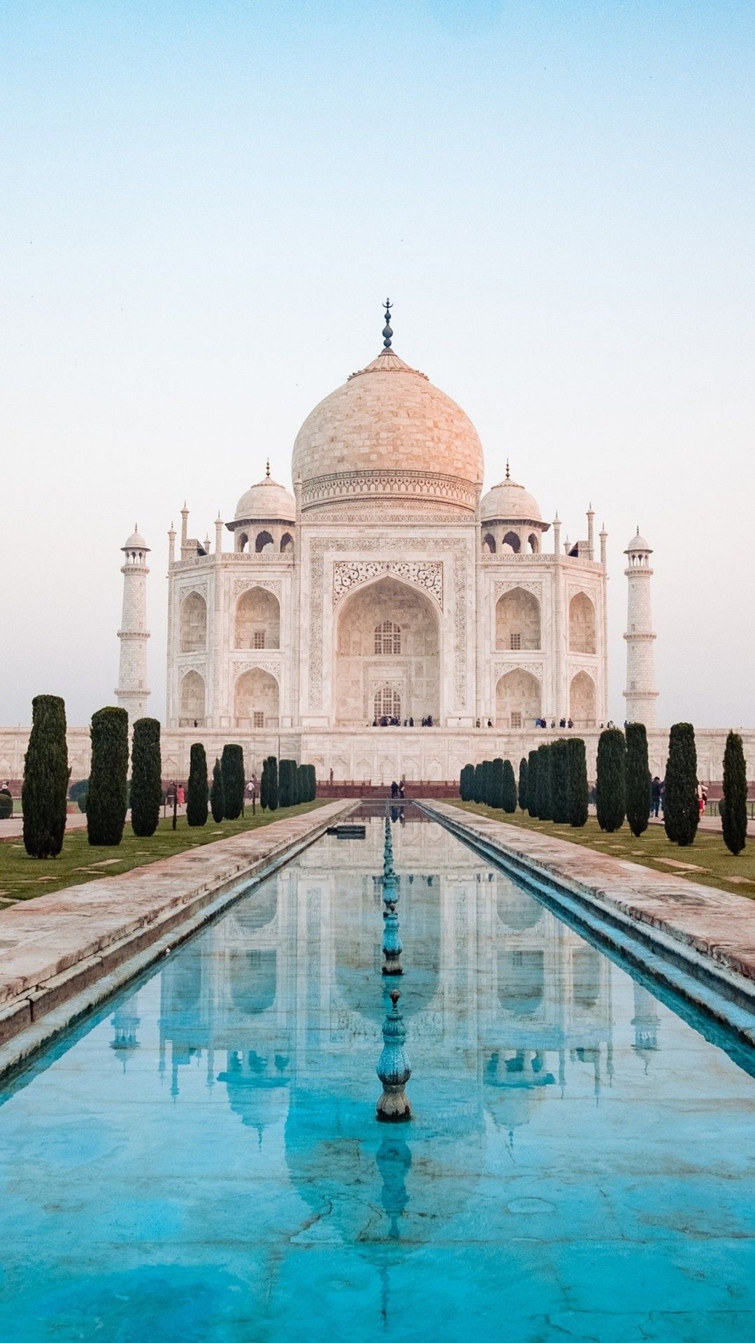 Taj Mahal, India, Travel photography, Monument of love, 1080x1920 Full HD Phone