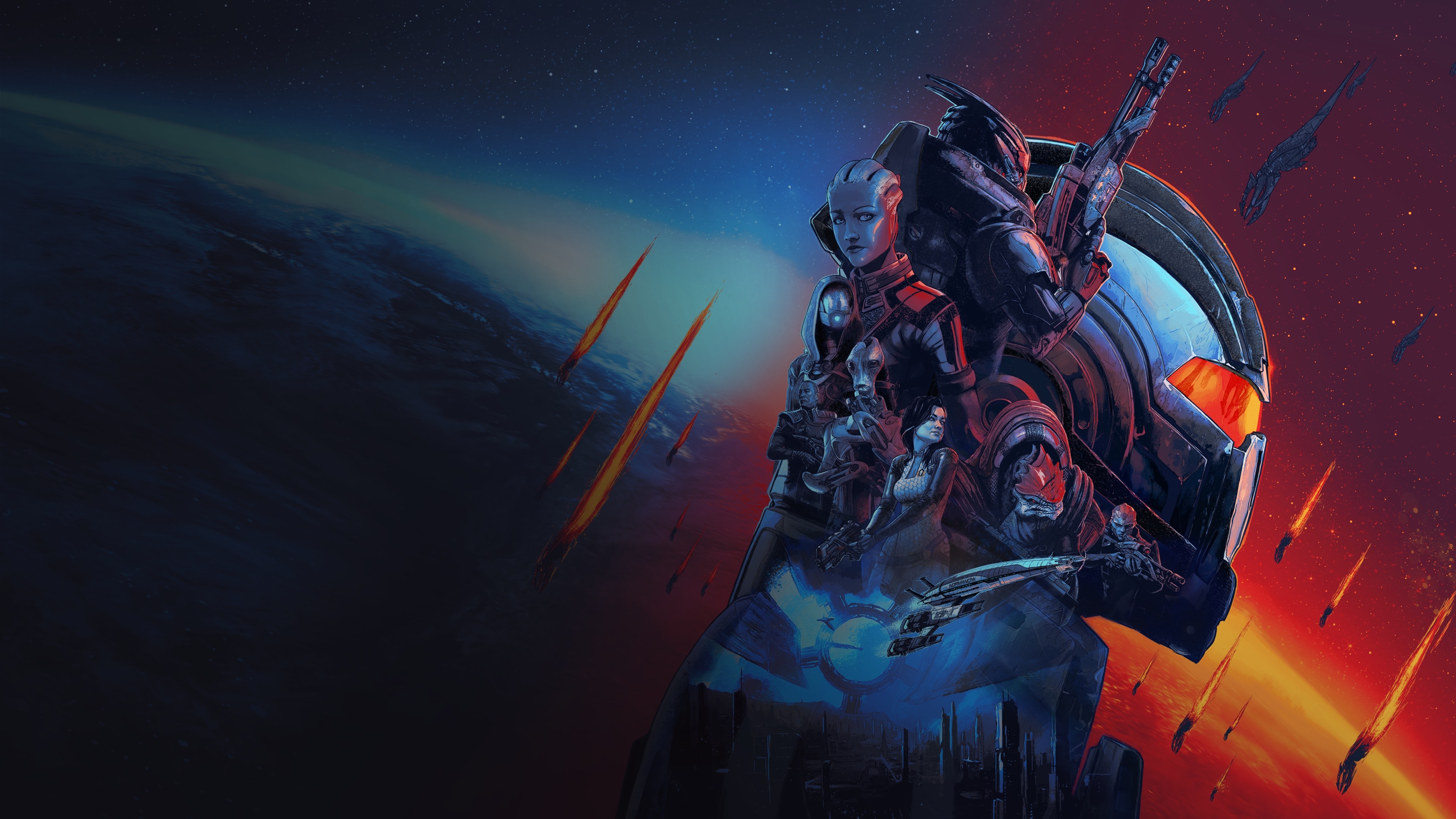 Poster, Mass Effect Wallpaper, 3840x2160 4K Desktop
