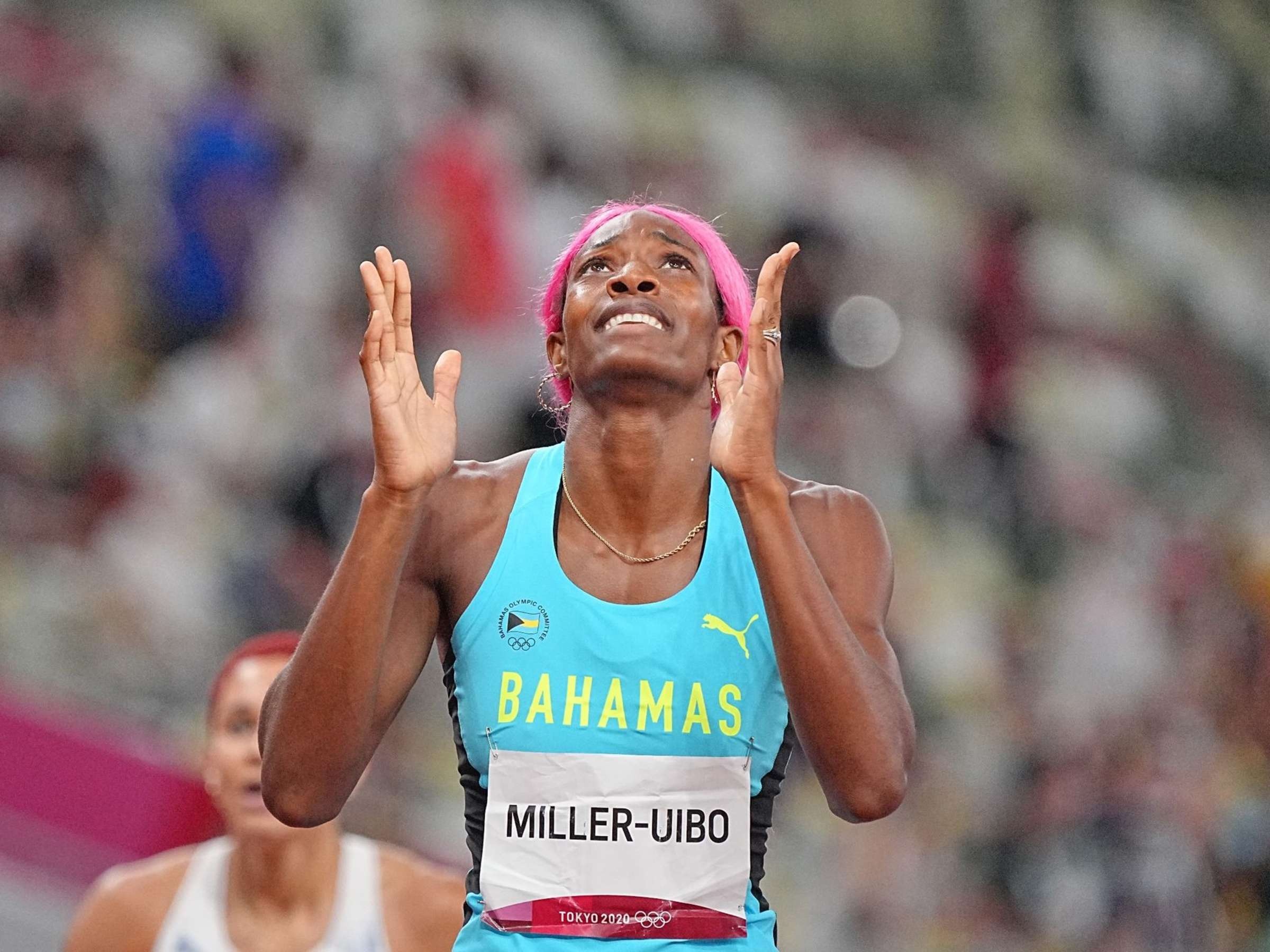 Shaunae Miller-Uibo, 400 meter gold, Bahamas, Olympic, 2400x1800 HD Desktop