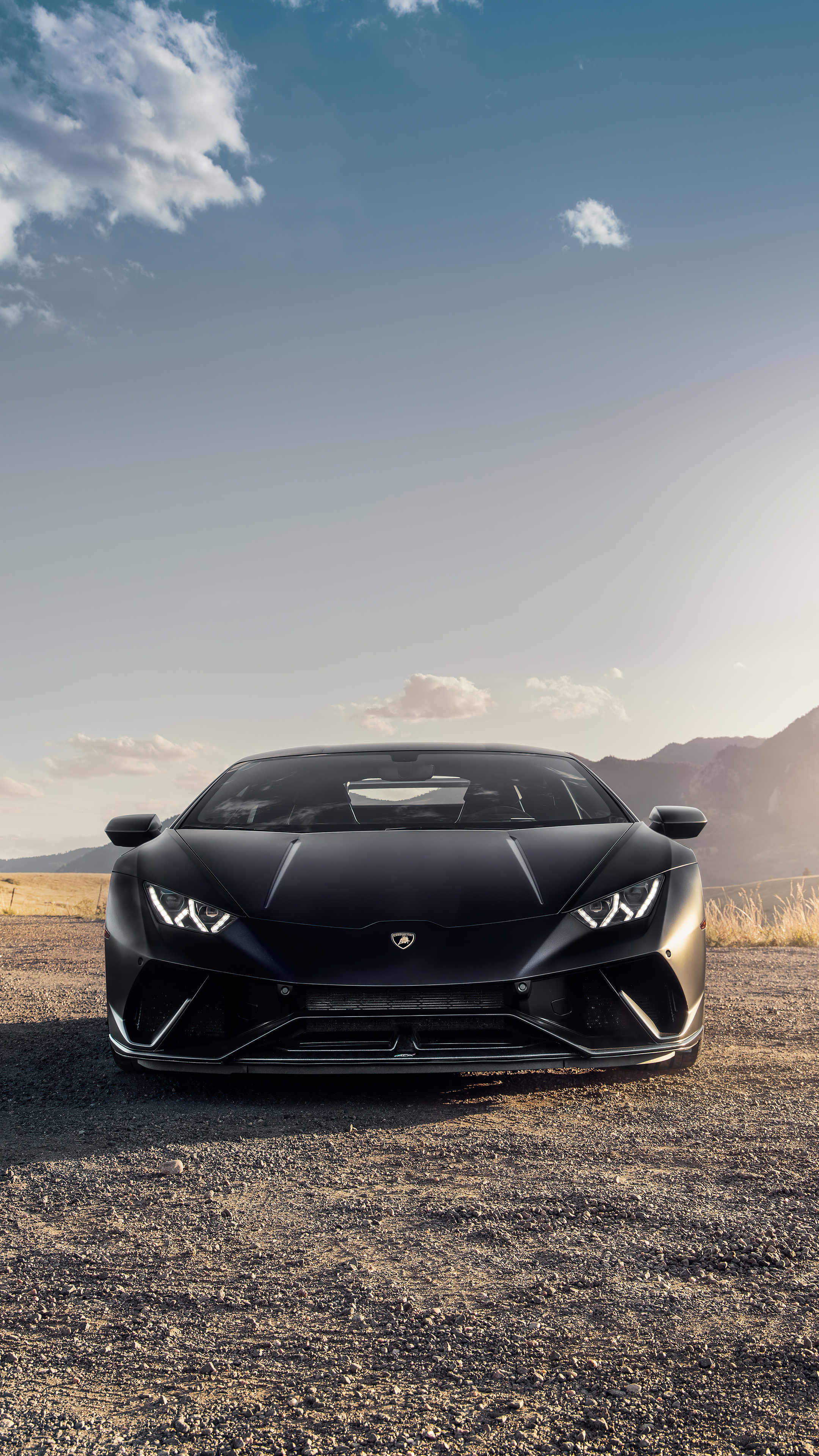 Lamborghini Huracan Performante, Front view, 2160x3840 4K Phone