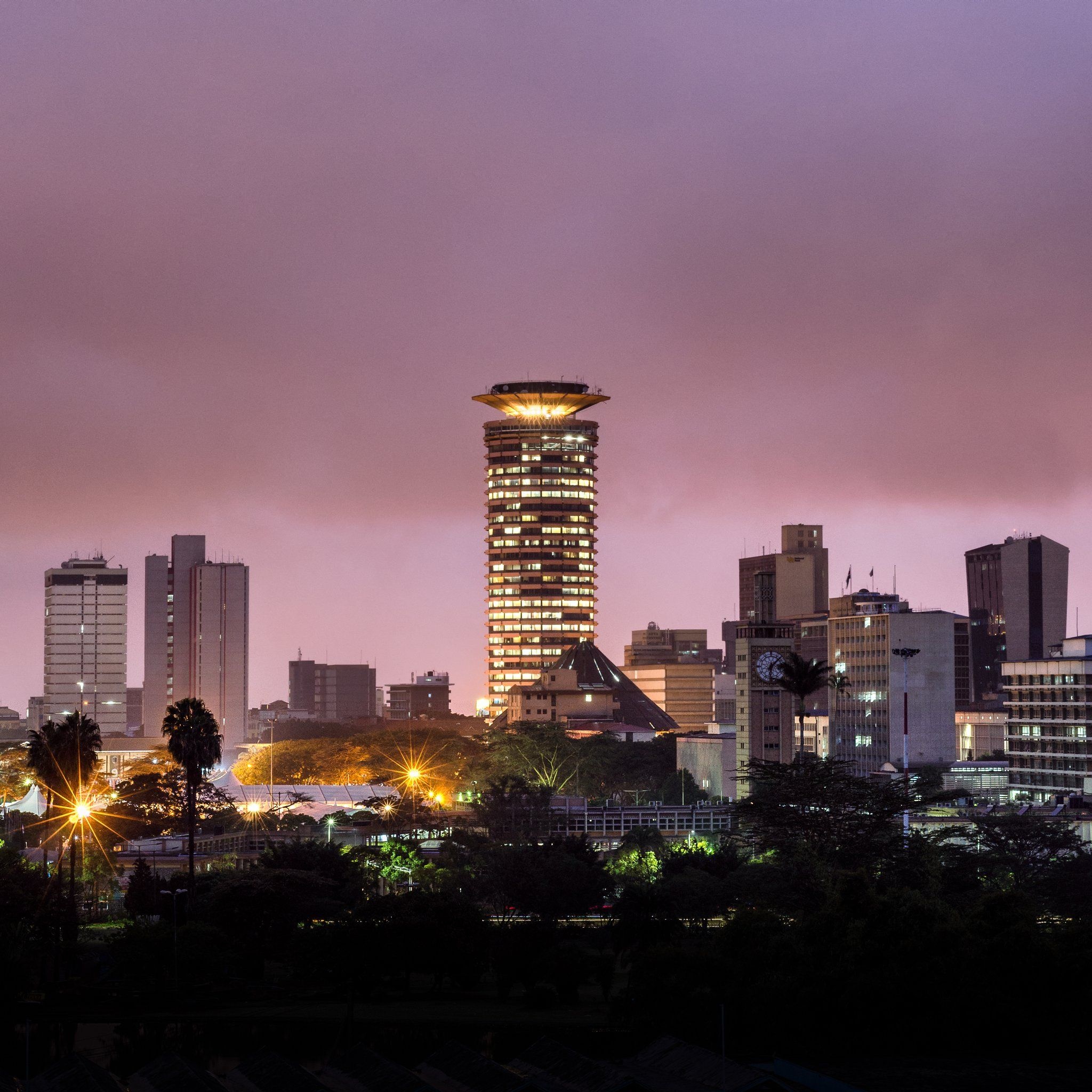 Nairobi, CBD, Nairobi City, Kenya travel, 2050x2050 HD Phone