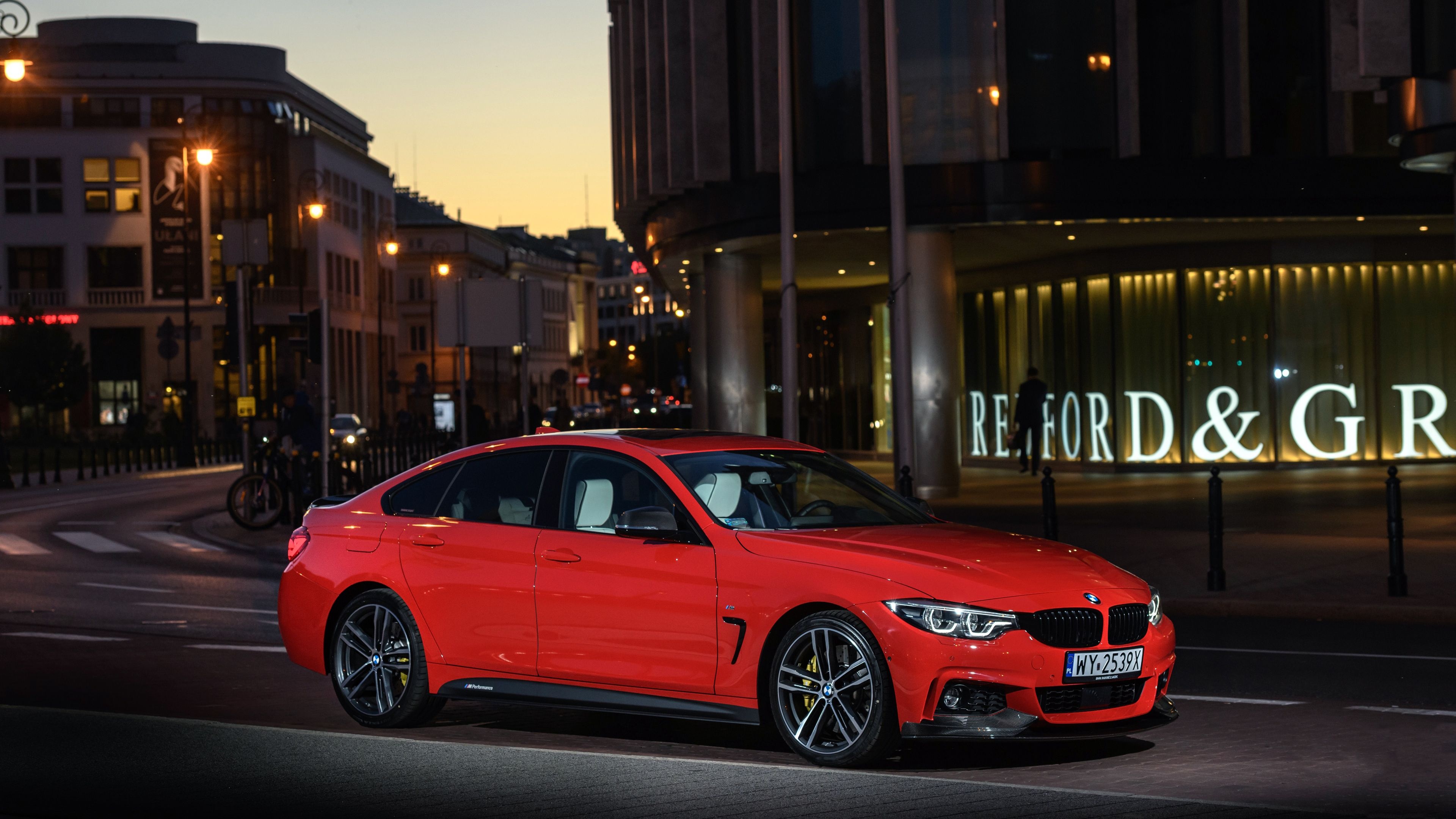 BMW 430i Gran Coupe, M Performance parts, High-definition wallpapers, Automotive excellence, 3840x2160 4K Desktop