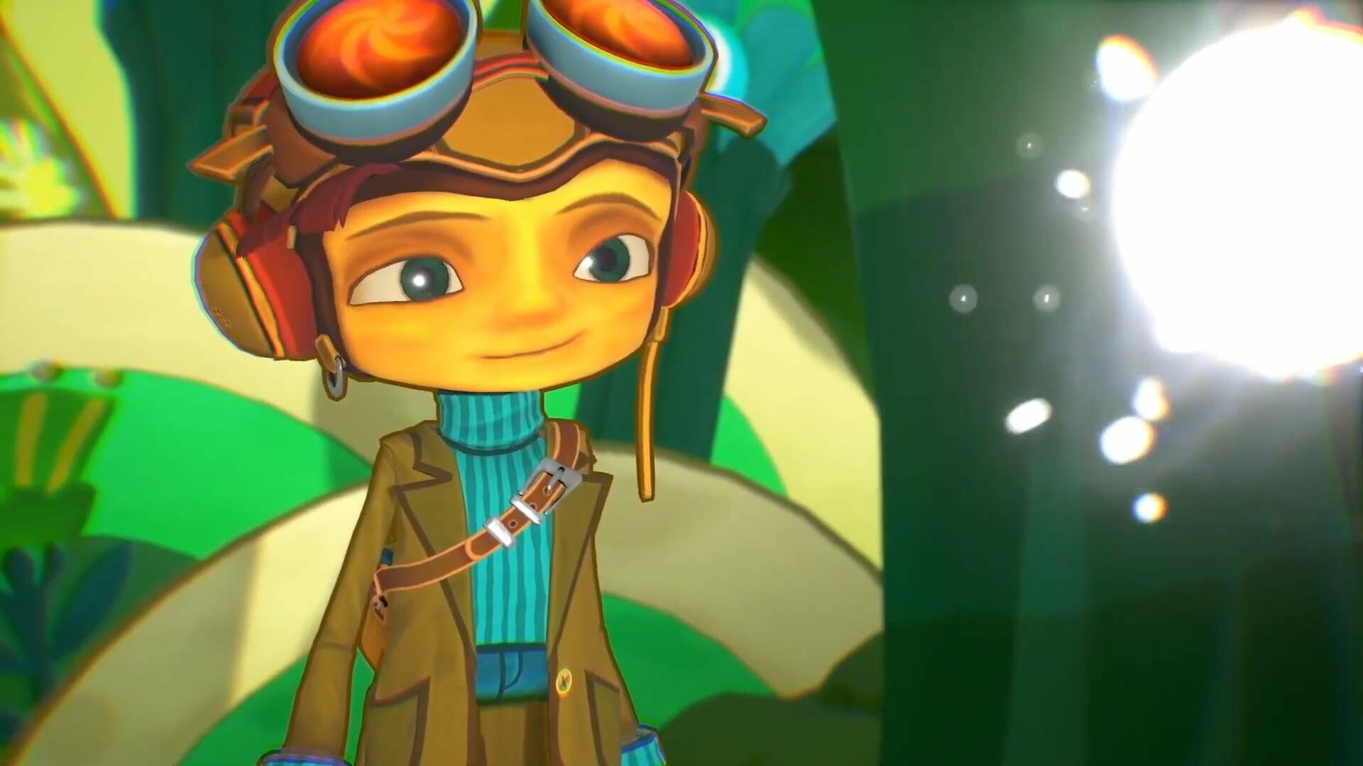 Psychonauts 2: A young acrobat that is training to become a Psychonaut, Raz. 1920x1080 Full HD Wallpaper.
