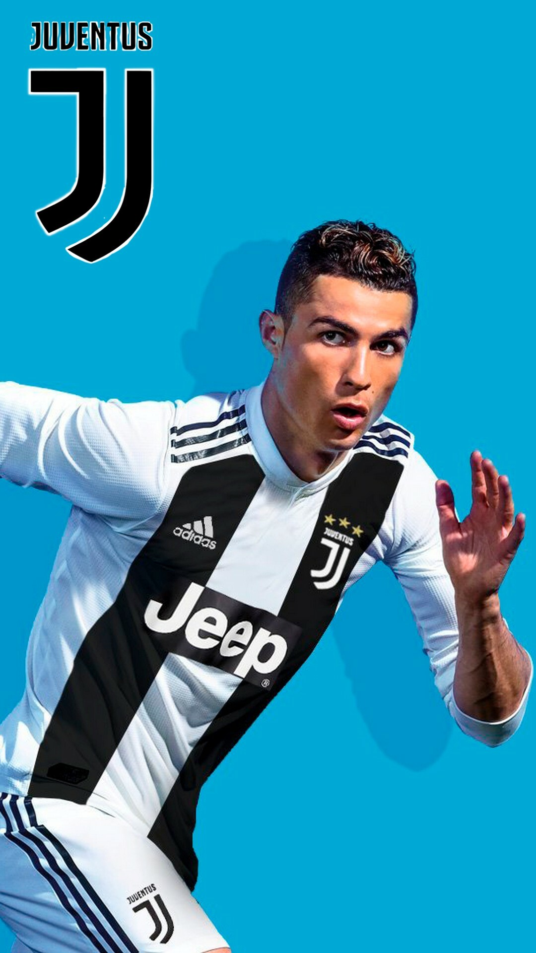 Forza Juve, Cristiano Ronaldo wallpaper, Juventus fan post, Player tribute, 1080x1920 Full HD Phone