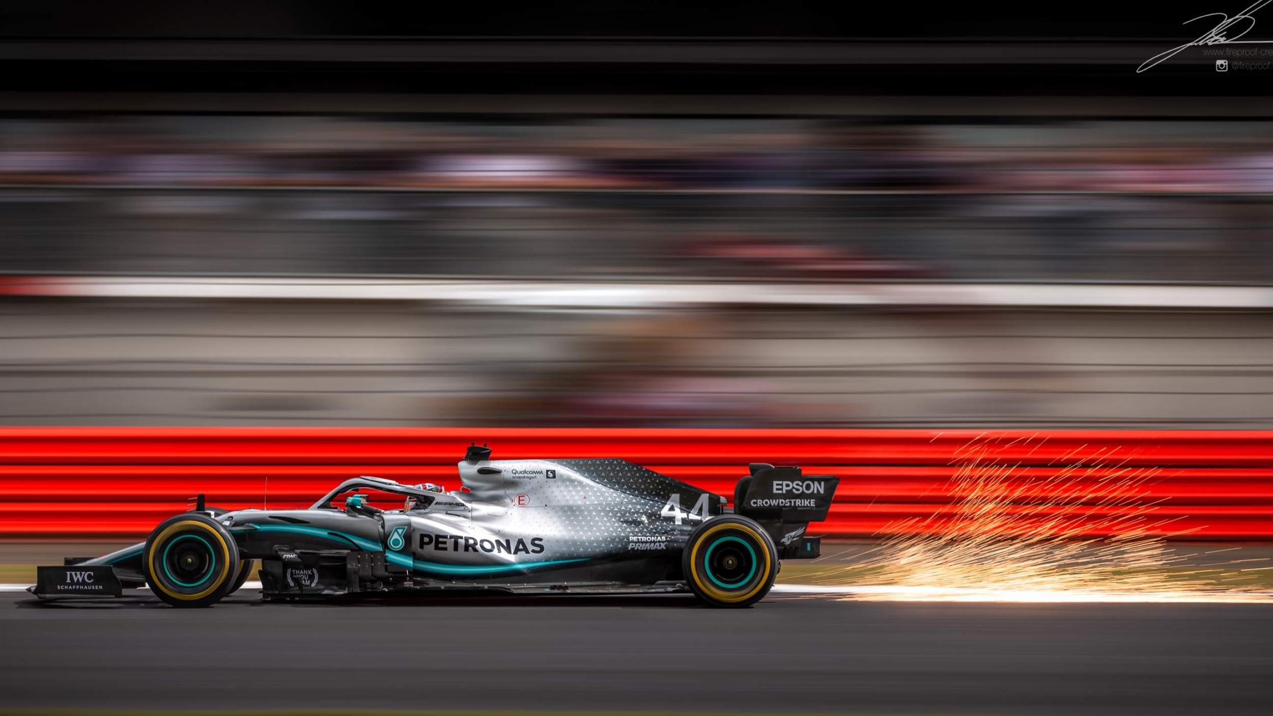 Motorsports: Lewis Hamilton, Mercedes AMG F1 W08 EQ Power+, F1 World Championship. 2500x1410 HD Wallpaper.