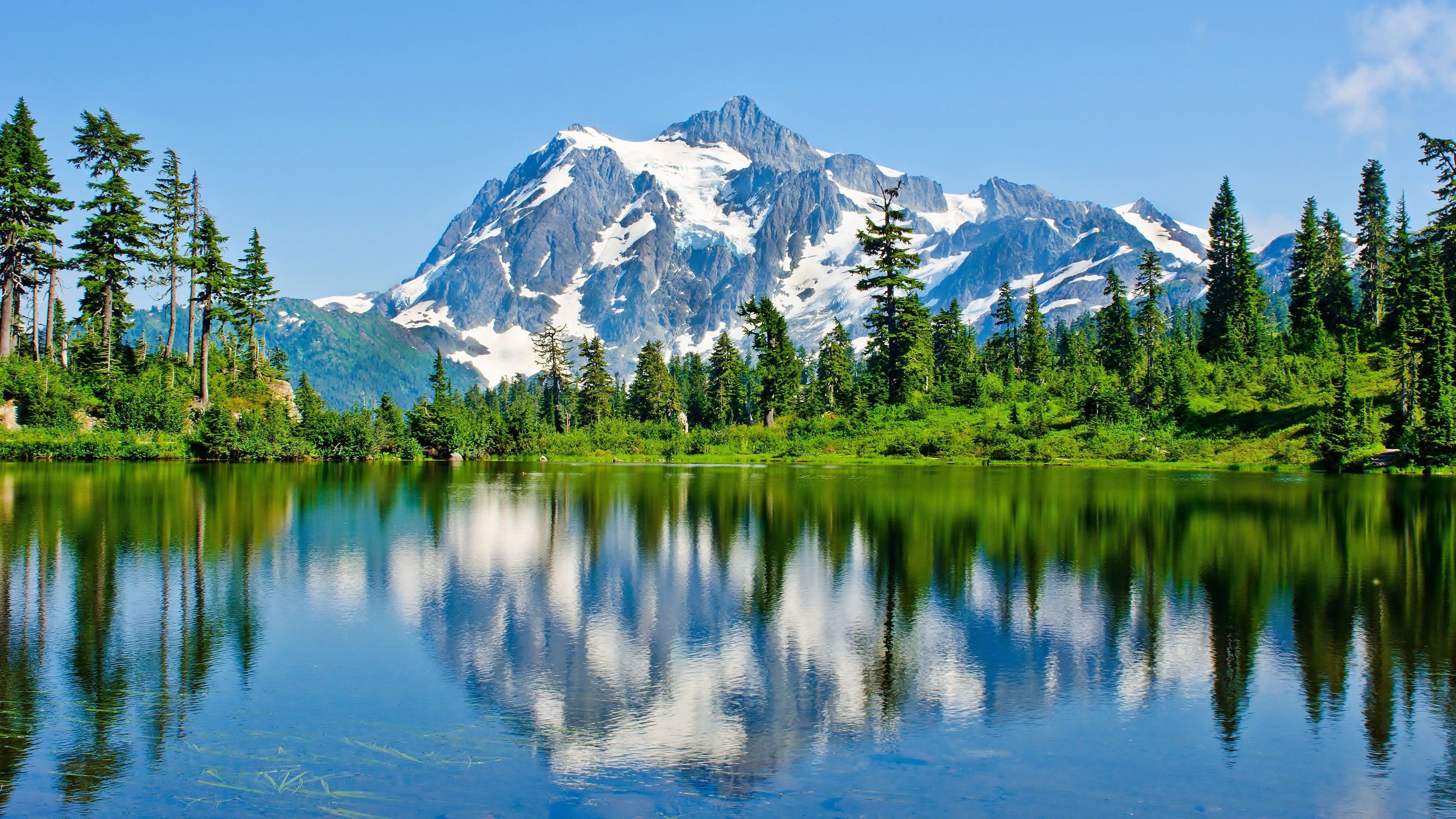 Washington State Travels - Mount Shuksan, North Cascades National Park, 3840x2160 4K Desktop