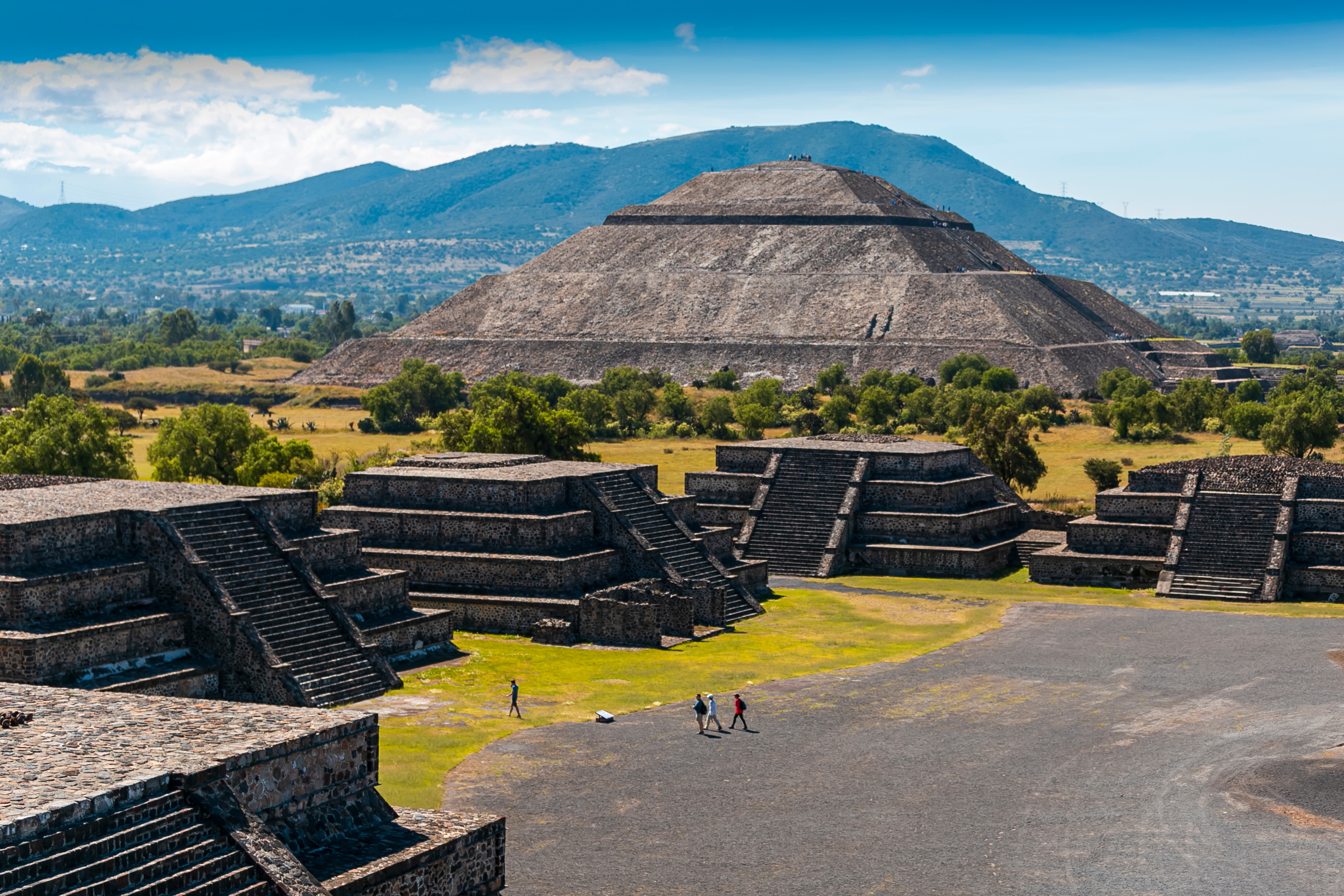 Sehenswürdigkeiten in San Juan Teotihuacan, Mexiko, 2740x1830 HD Desktop