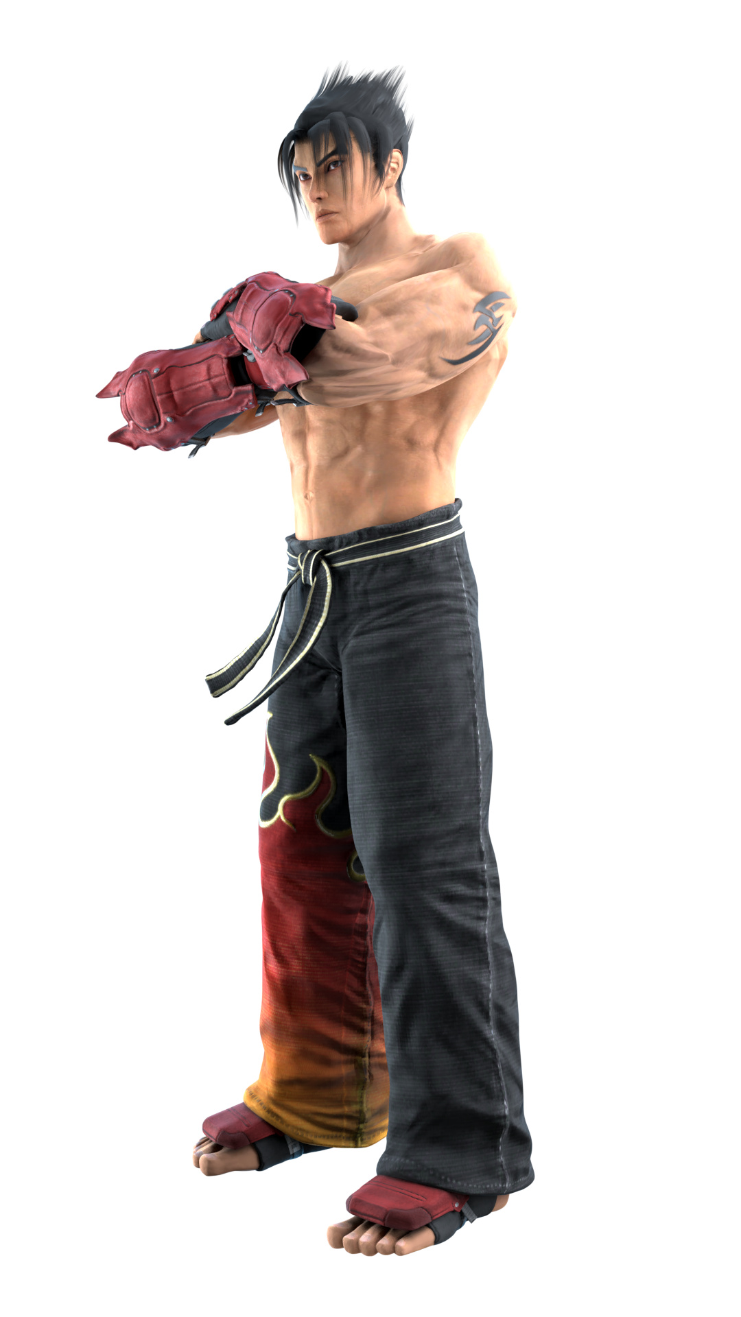 Tekken 6, Jin Kazama, David Chikardi, Fighter design, 1080x1920 Full HD Handy