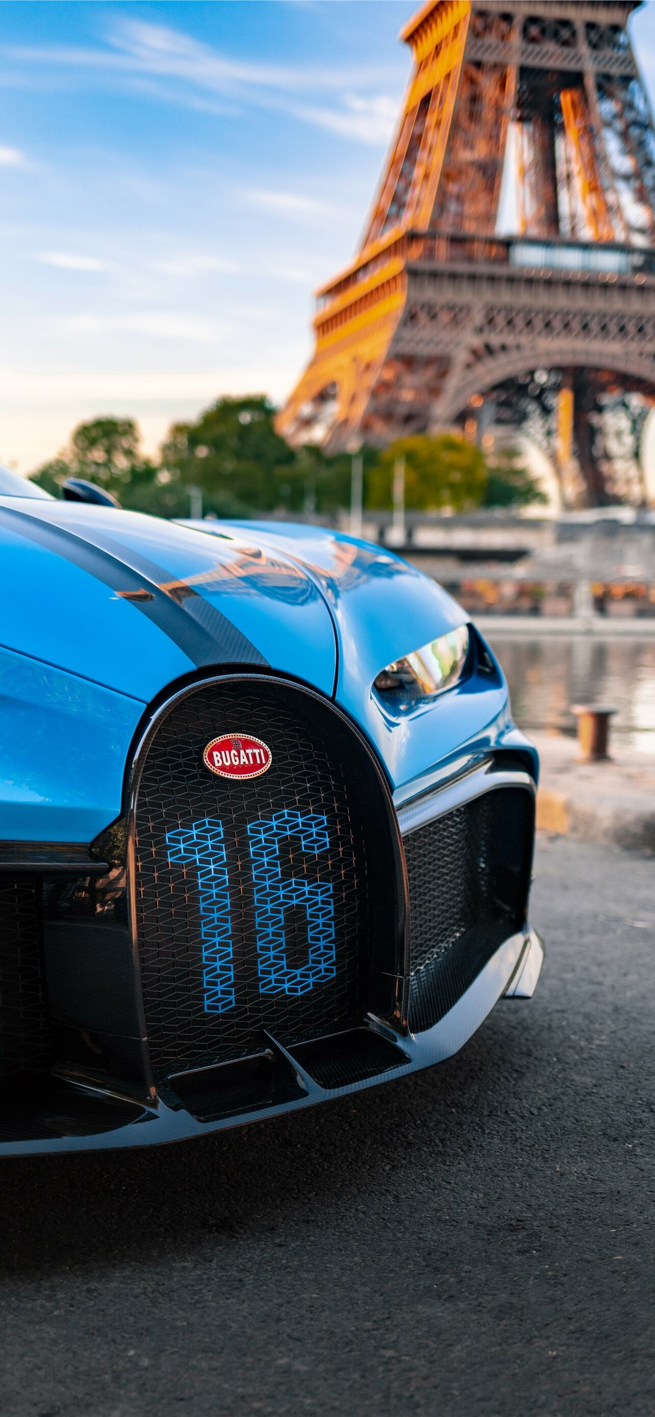 Bugatti: Chiron, shares the name with the 1999 18/3 Chiron concept car. 1290x2780 HD Wallpaper.