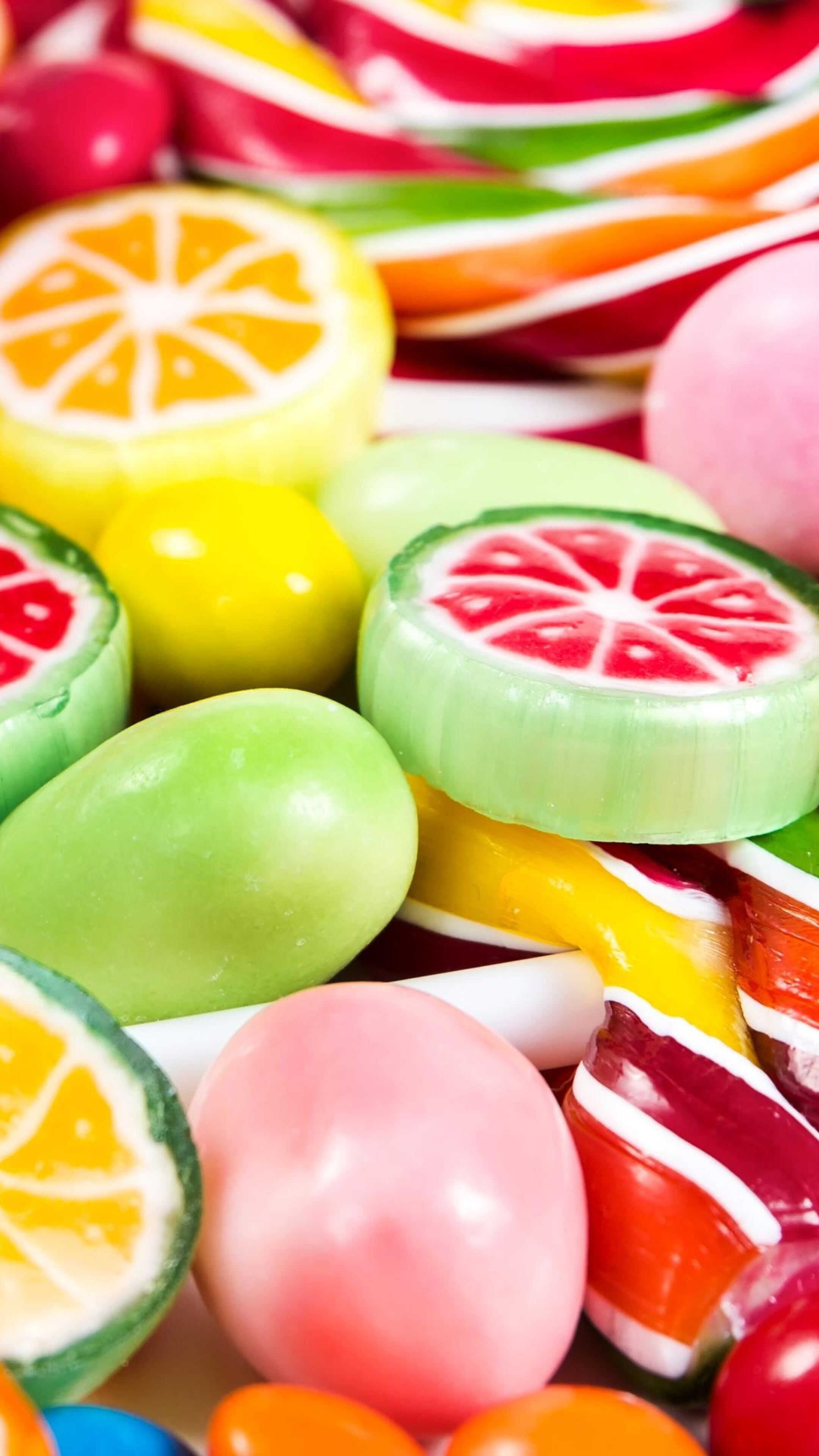 Colorful candy Xperia wallpapers, Stunning HD and 4K images, Eye-catching candy visuals, Vibrant confectionery, 2160x3840 4K Phone