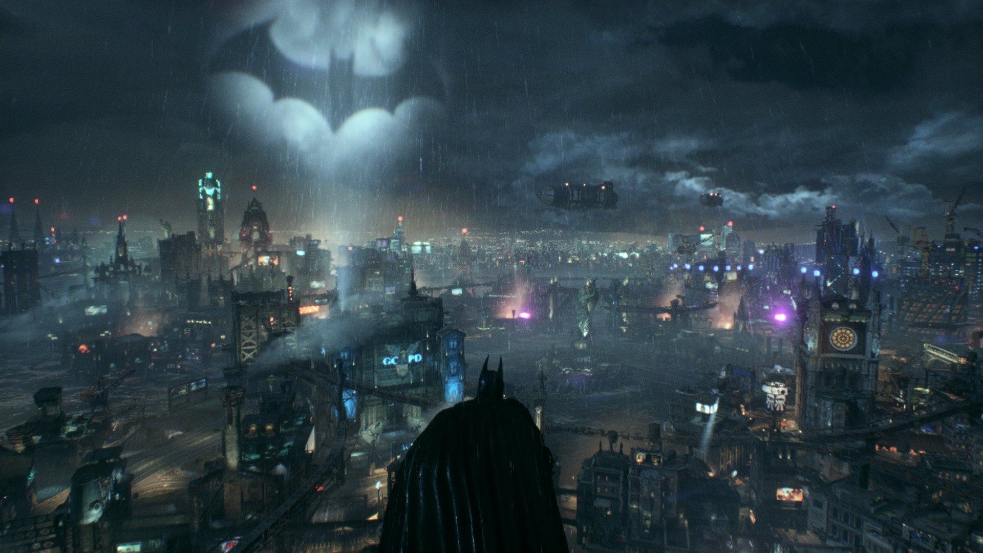 Gotham skyline, Travels, Top free backgrounds, 1920x1080 Full HD Desktop