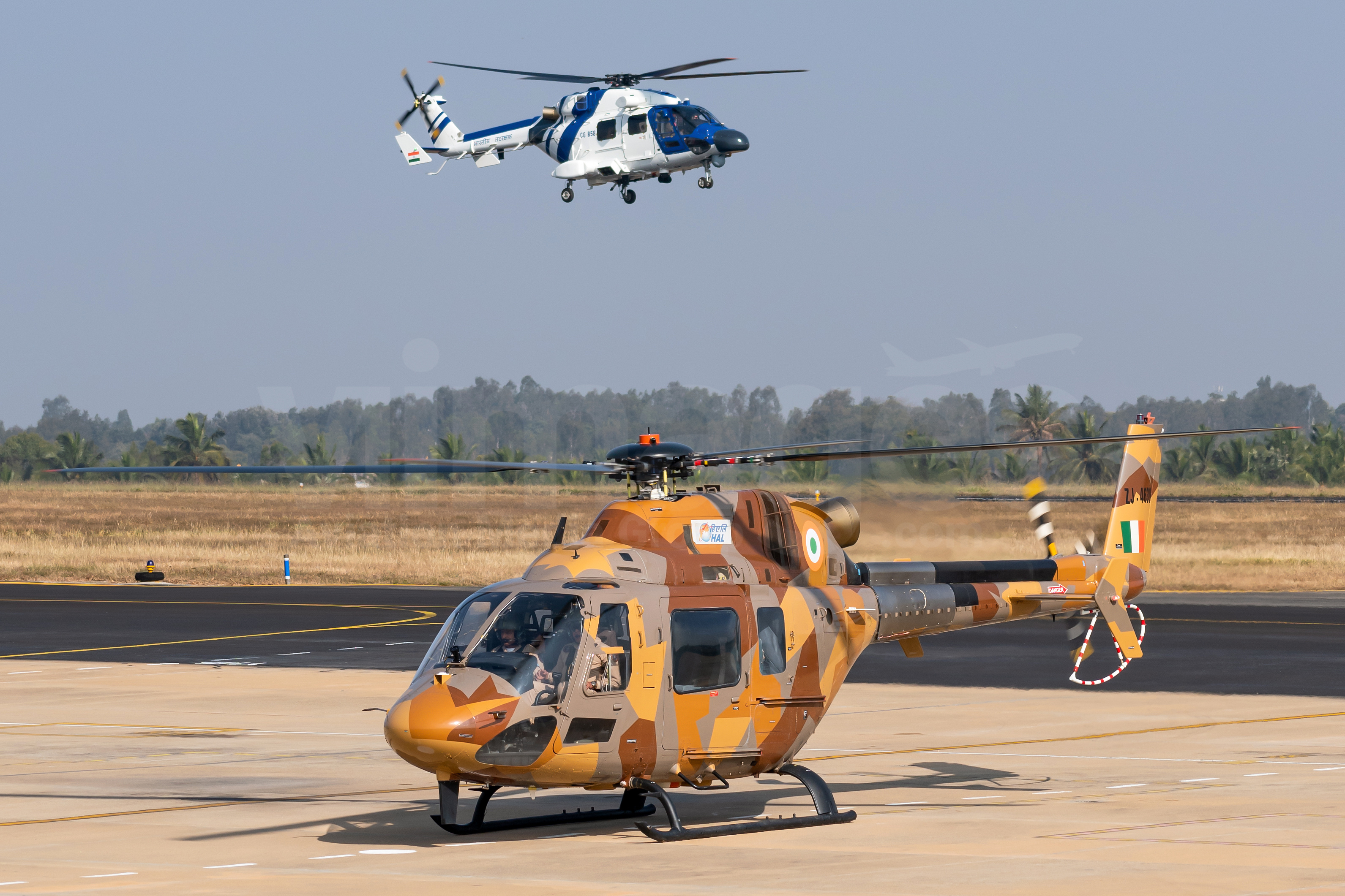 HAL helicopters, Indian Air Force, Hindustan Aeronautics Limited, LUH ZJ 4630, 3190x2130 HD Desktop