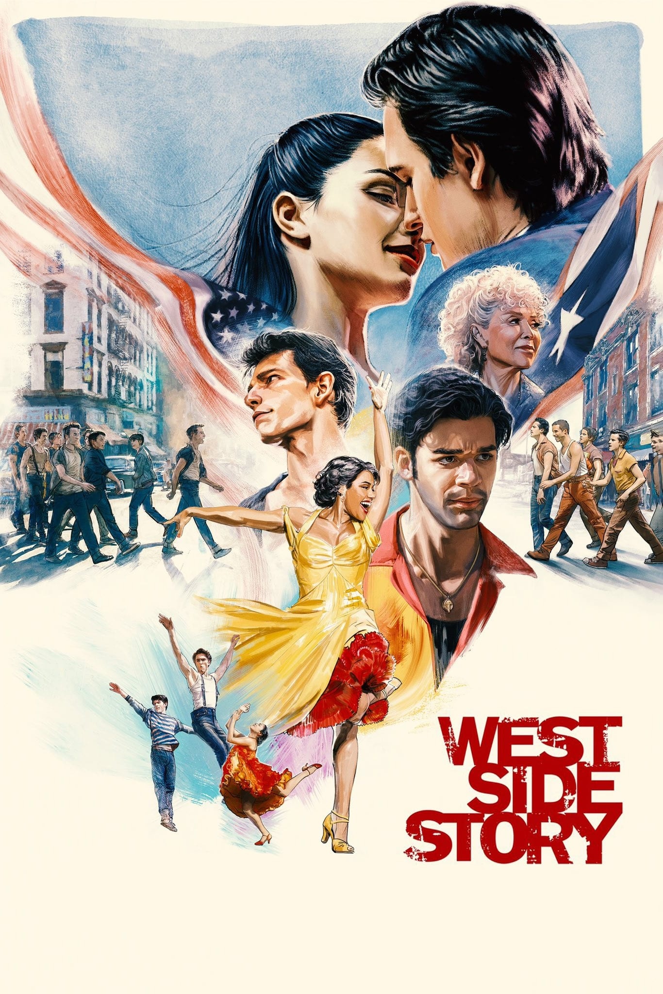 West Side Story, Steven Spielberg, Movie posters, New version, 1370x2050 HD Handy