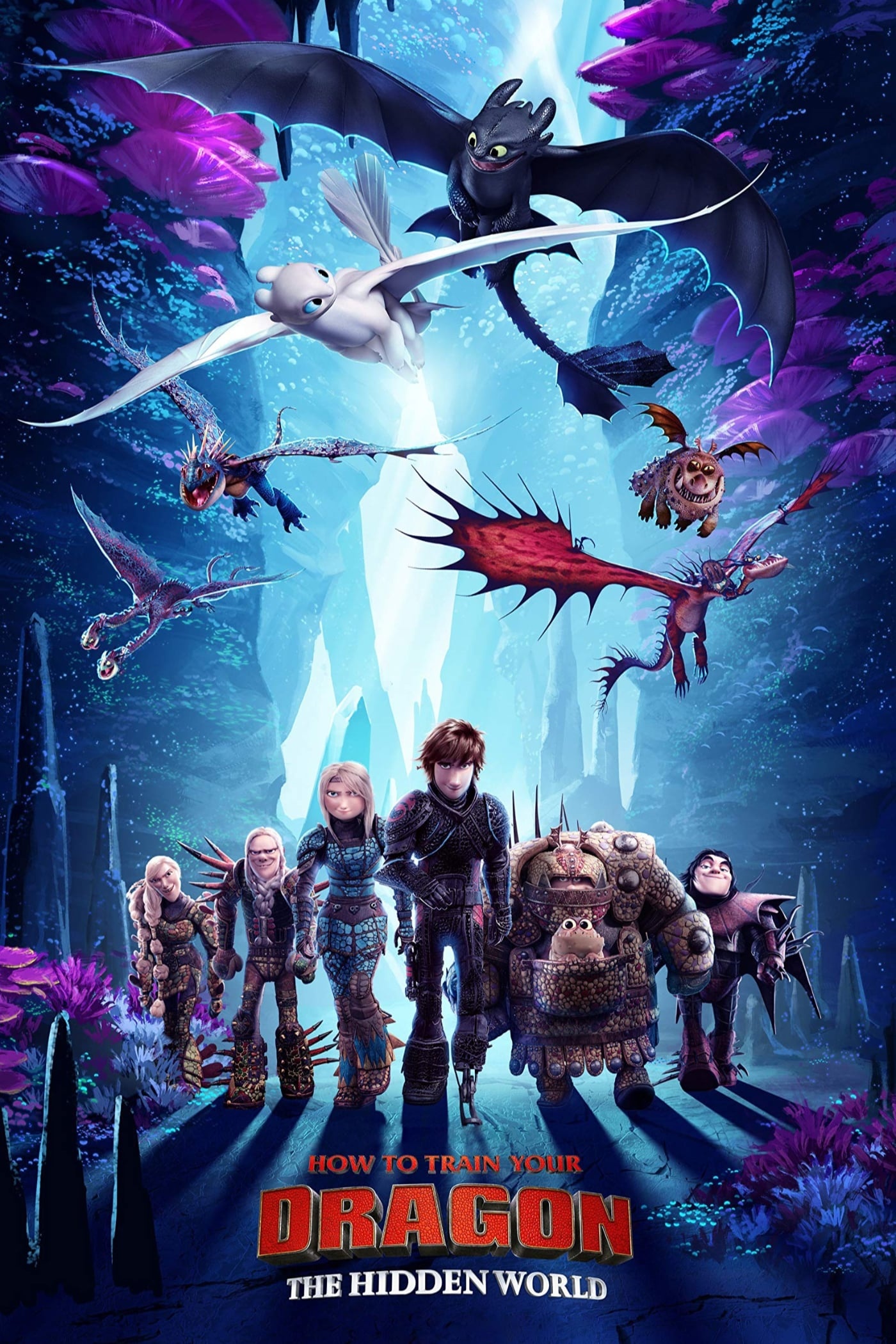 How to Train Your Dragon: The Hidden World 2019 posters, Animated adventure, Dragon mythology, Epic conclusion, 1400x2100 HD Handy