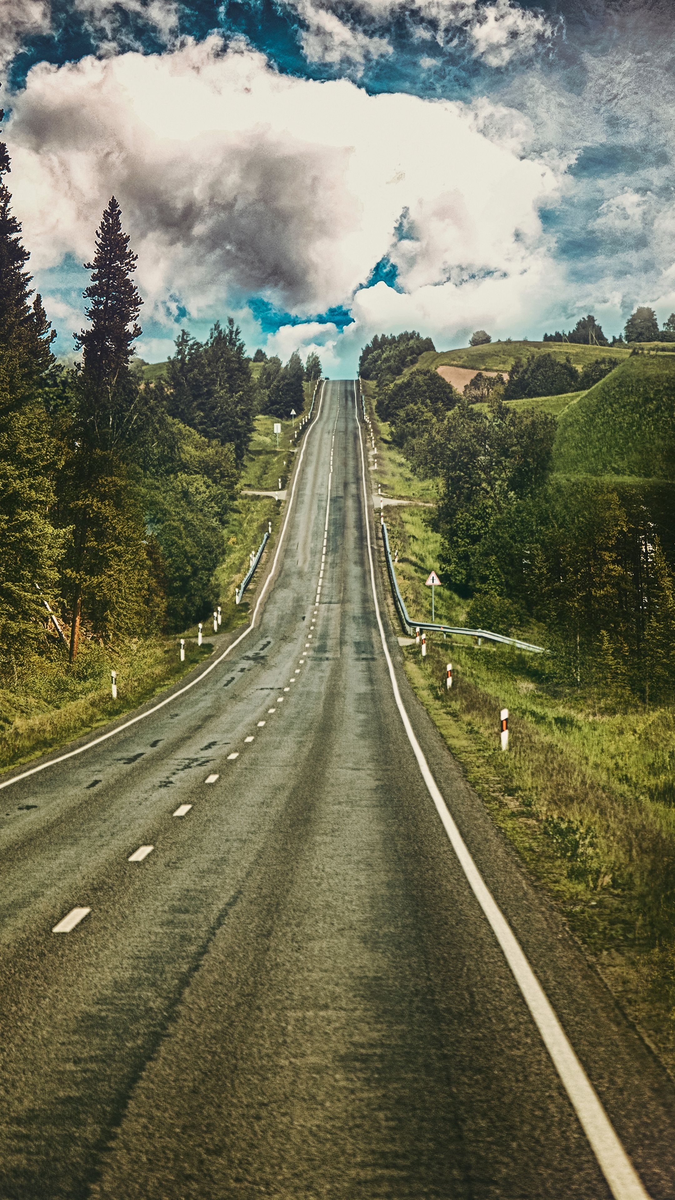 Nature road backgrounds, Top free wallpapers, Highway travels, Nature, 2160x3840 4K Phone