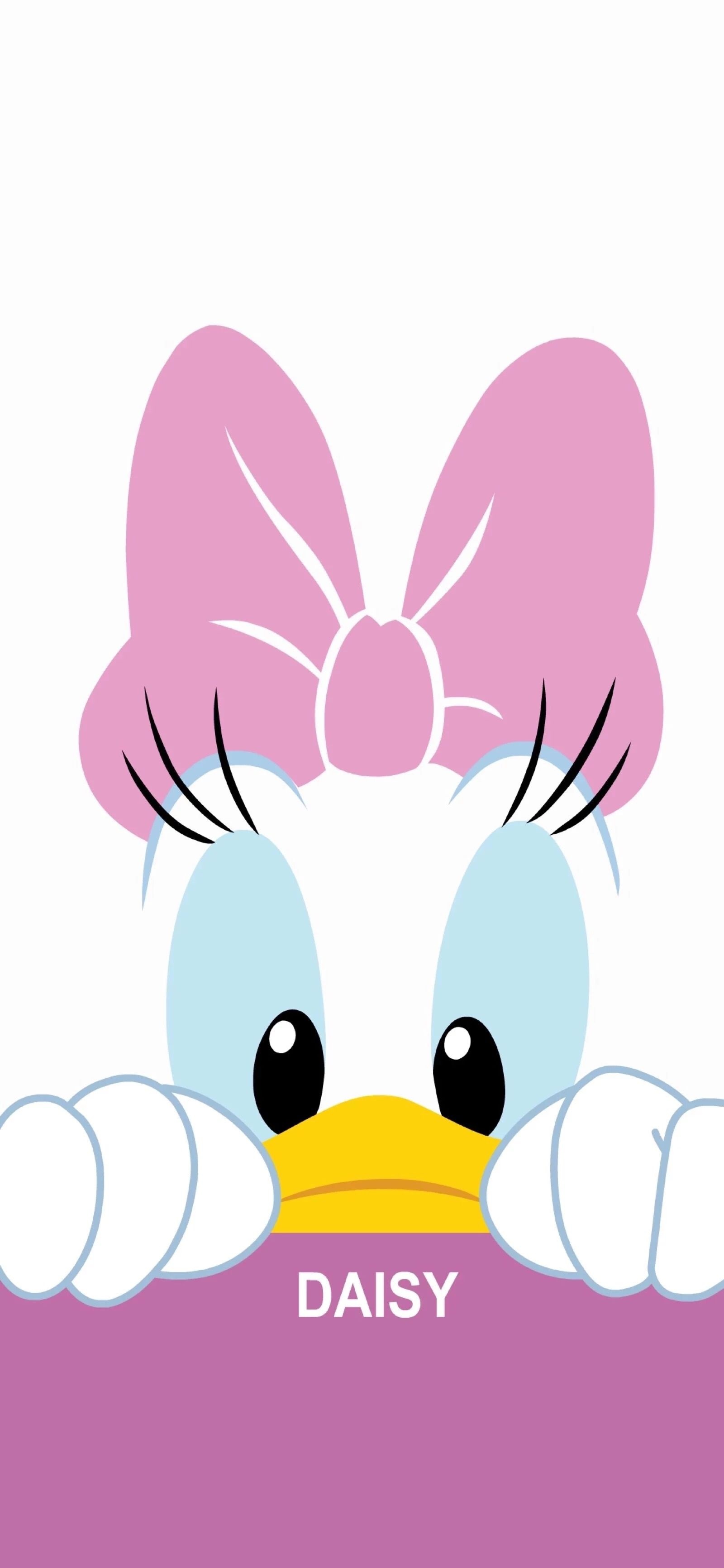 Daisy Duck, Animated wallpaper, iPhone wallpaper, Disney, 1600x3470 HD Handy