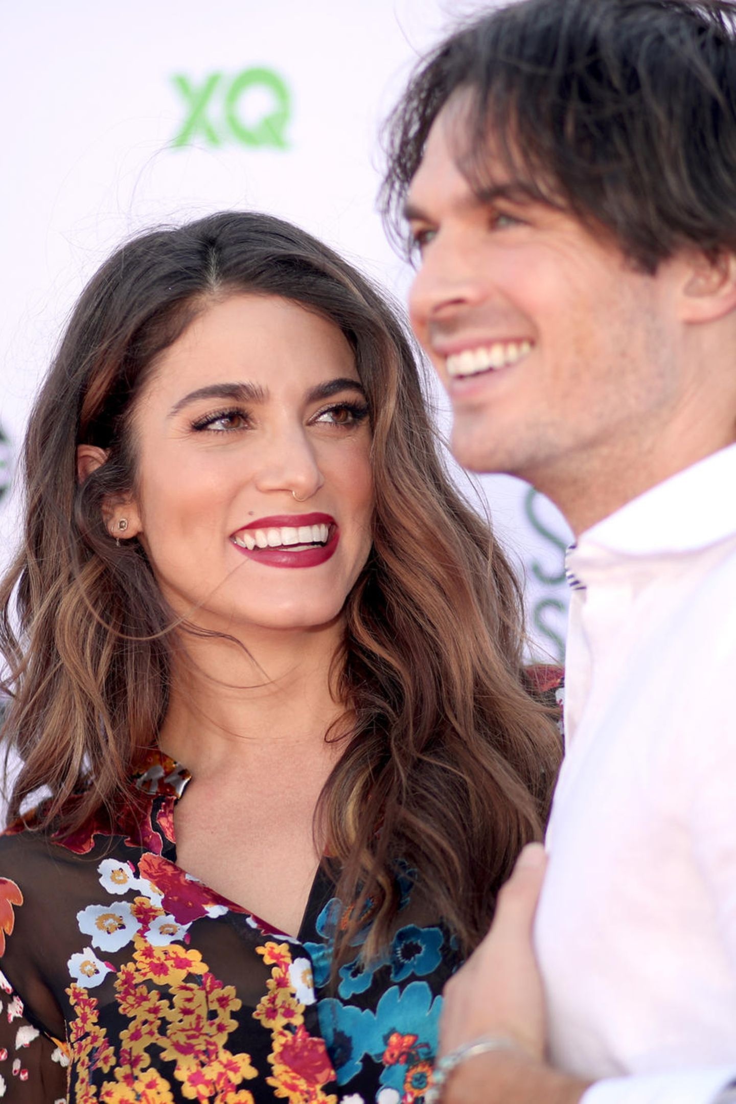 Ian Somerhalder, Nikki Reed, First appearance as parents, Celebratory moment, 1440x2160 HD Phone