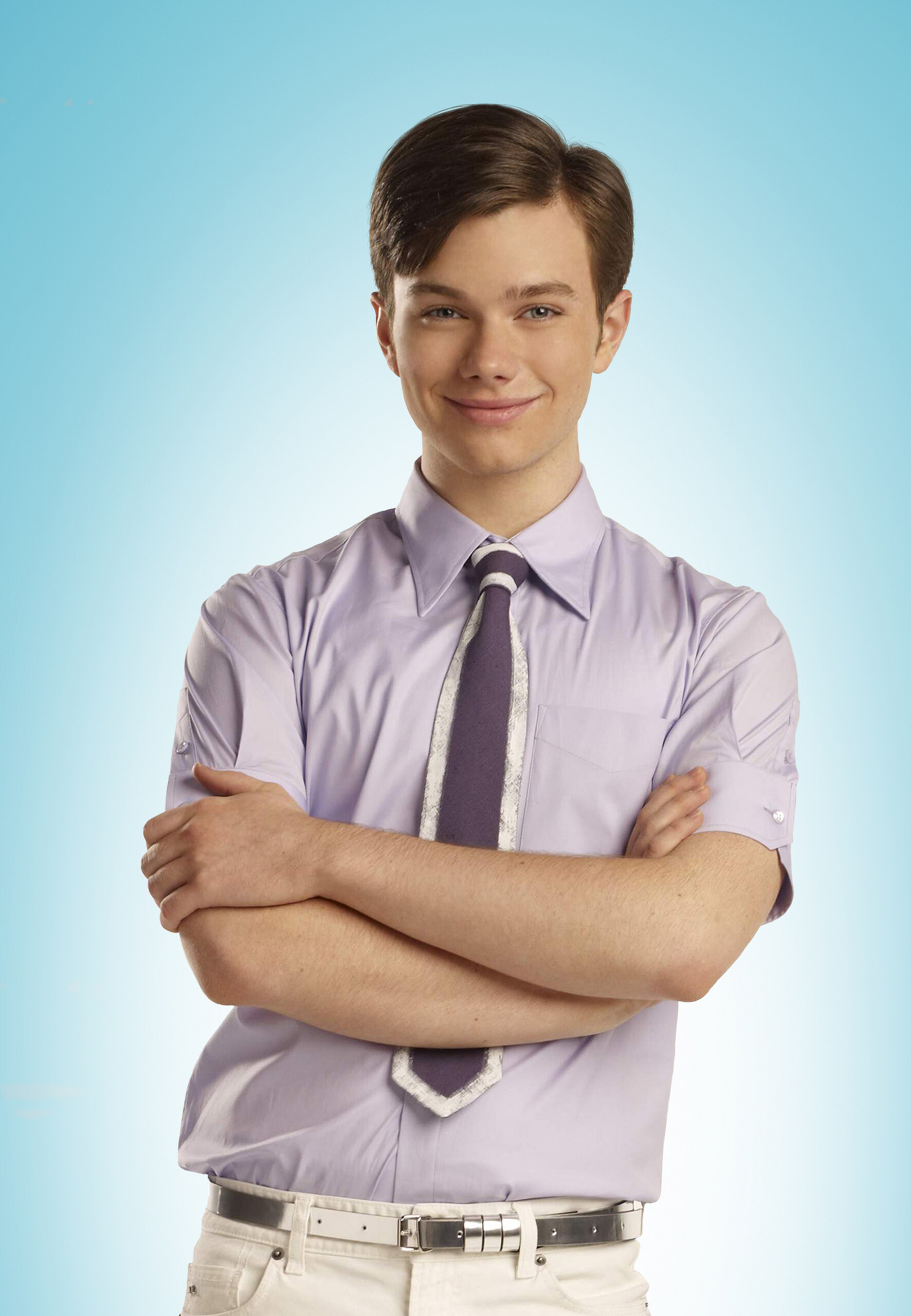 Glee (TV series): Kurt Elizabeth Hummel, Season 2, A singer who is bullied by the football team. 1780x2560 HD Background.