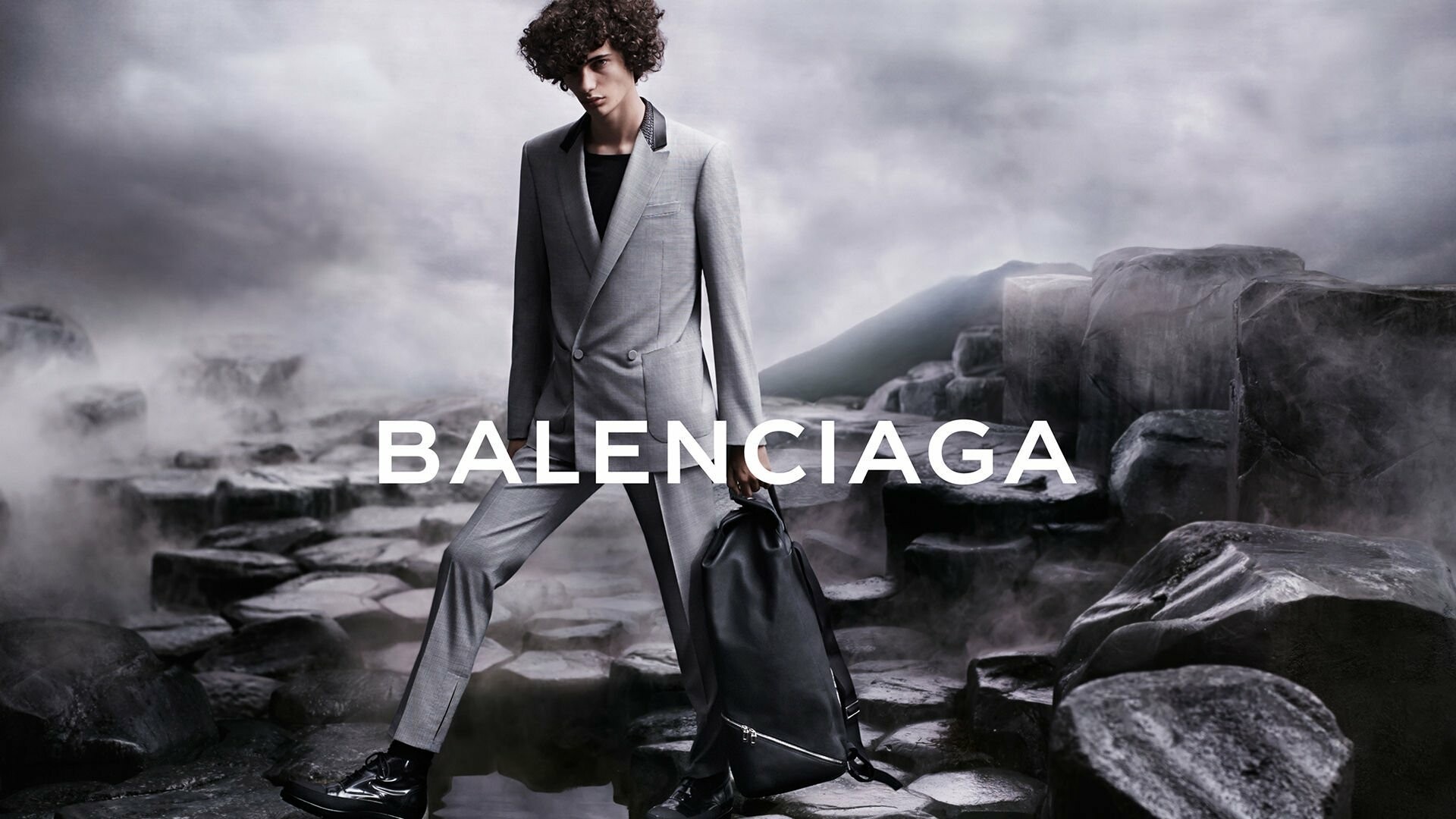 Balenciaga: Fashion label, Known for Triple S sneaker, a street-style favorite. 1920x1080 Full HD Wallpaper.