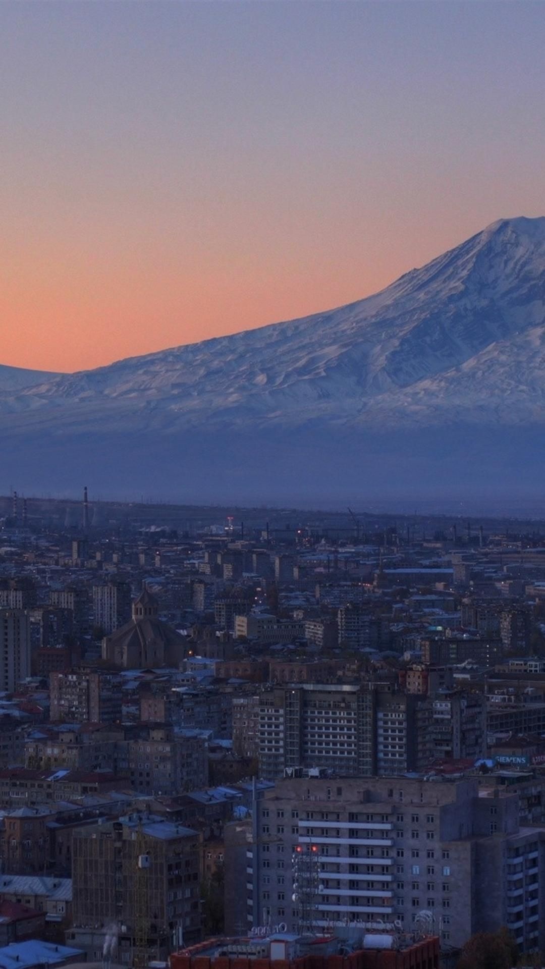 Armenia: Mount Ararat, Regarded by the Armenians as a symbol of their land. 1080x1920 Full HD Background.