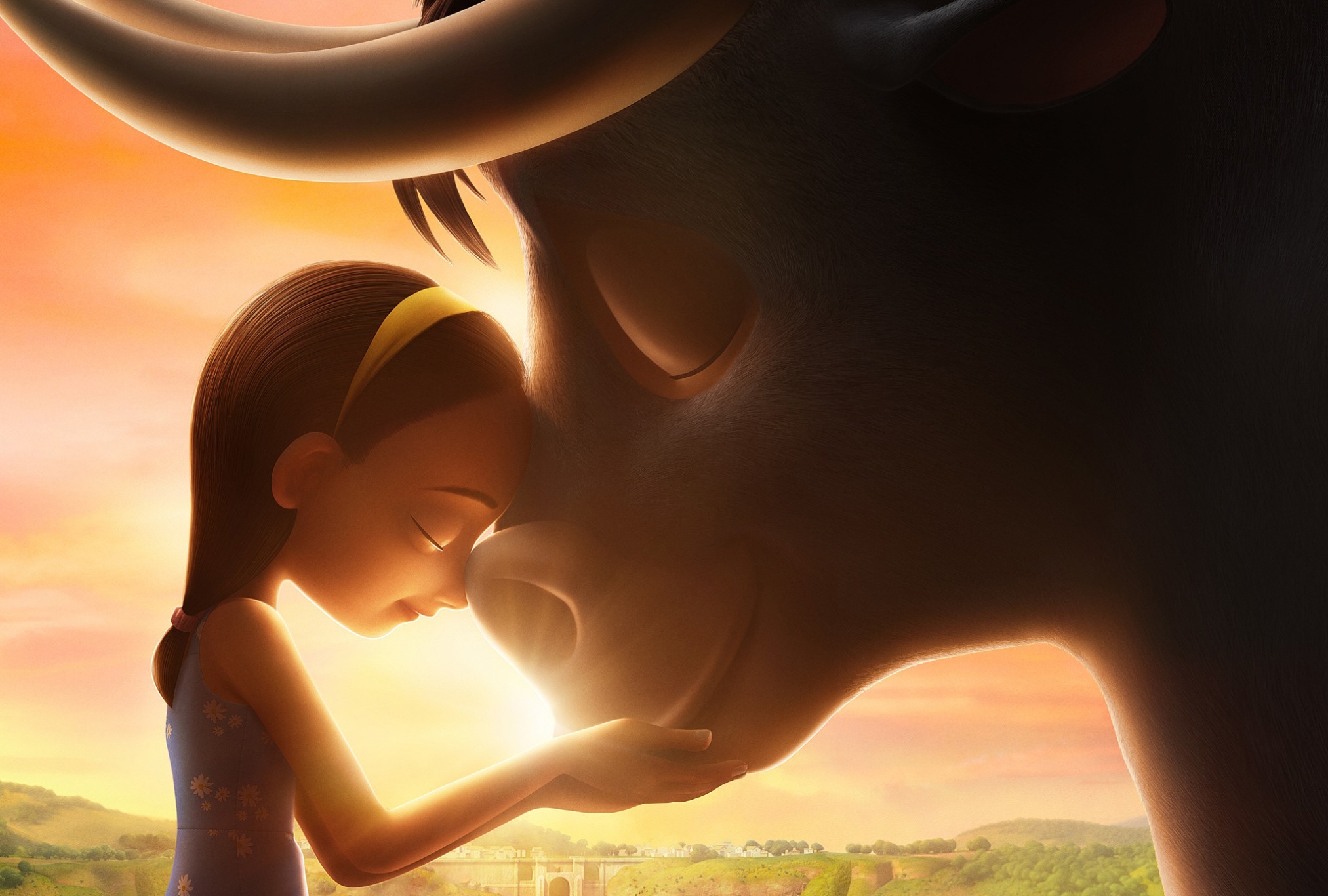 Ferdinand animation, Family movie, Heartwarming story, lovable characters, 2030x1370 HD Desktop