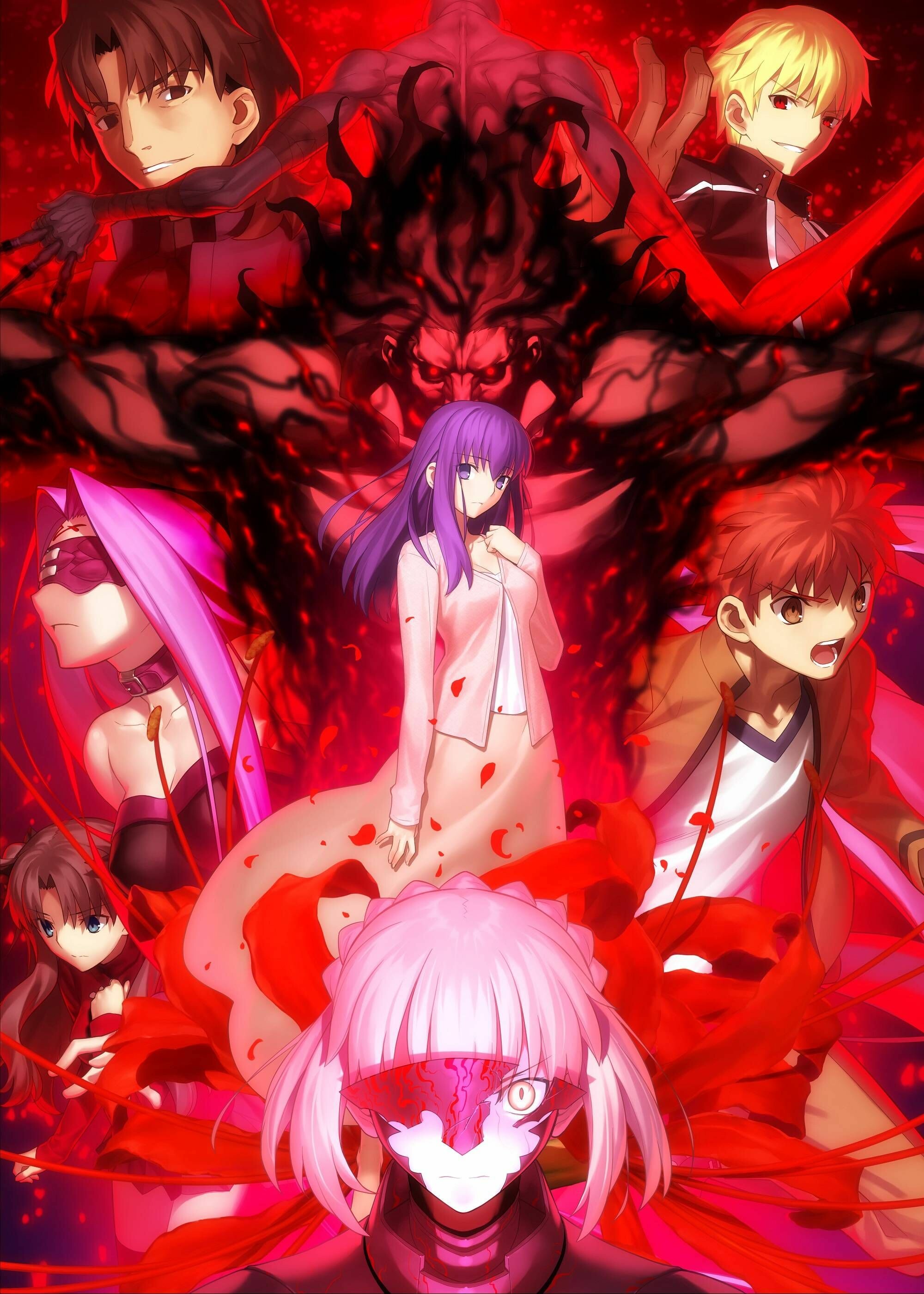 Fate/stay night: Heaven's Feel: Fourth anime adaptation of Type-Moon's works by Ufotable. 2000x2800 HD Wallpaper.