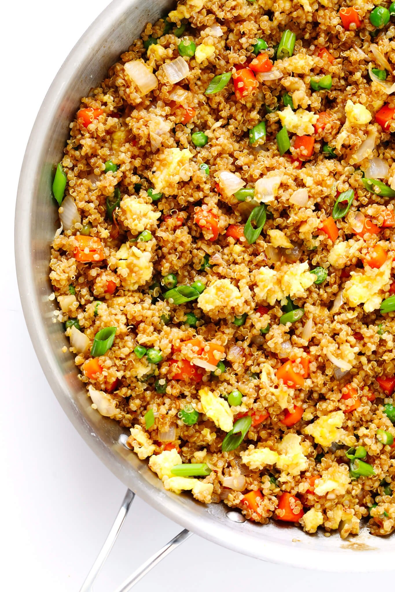 Quinoa fried dish, Delicious and gluten-free, Nutritious grain, Unique cooking method, 1370x2050 HD Phone