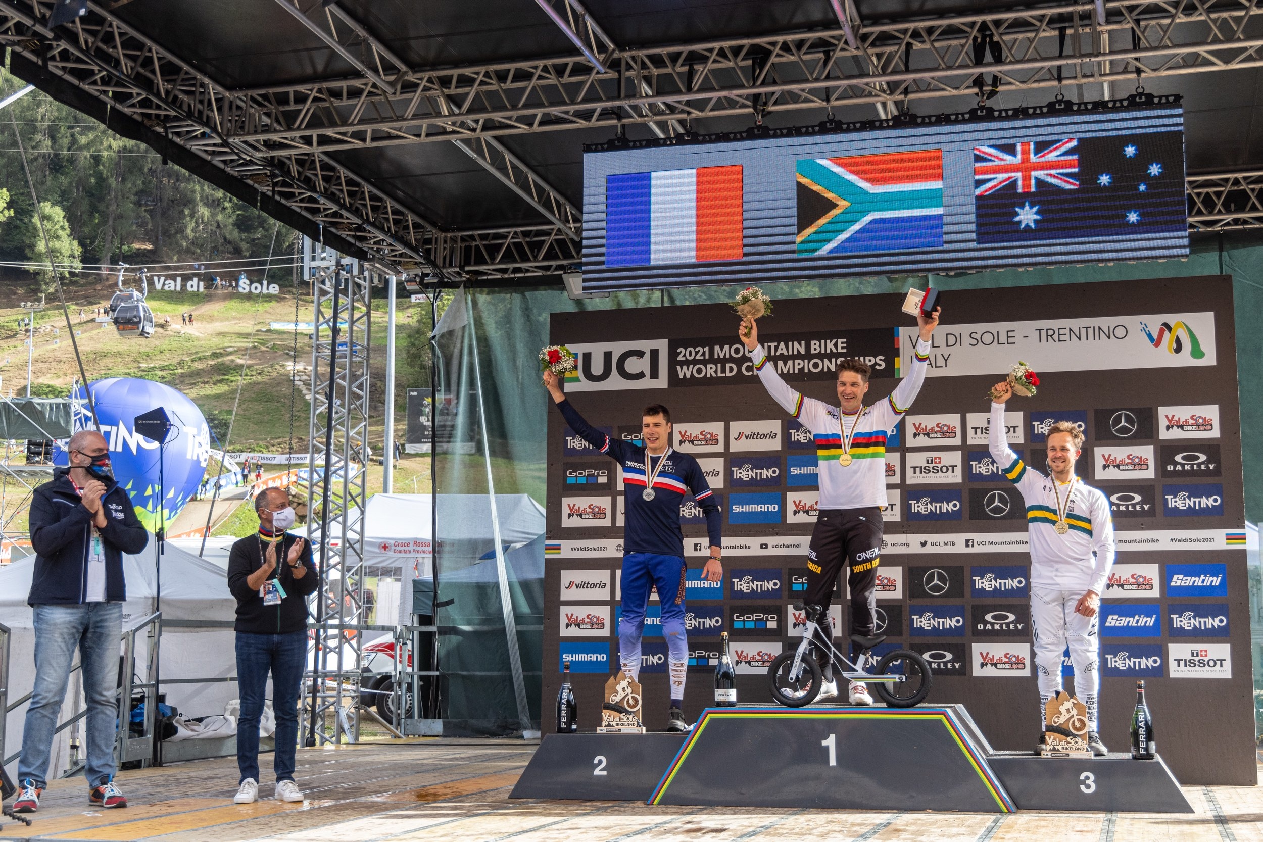 Greg Minnaar, Val di Sole, World championship, Downhill results, 2500x1670 HD Desktop