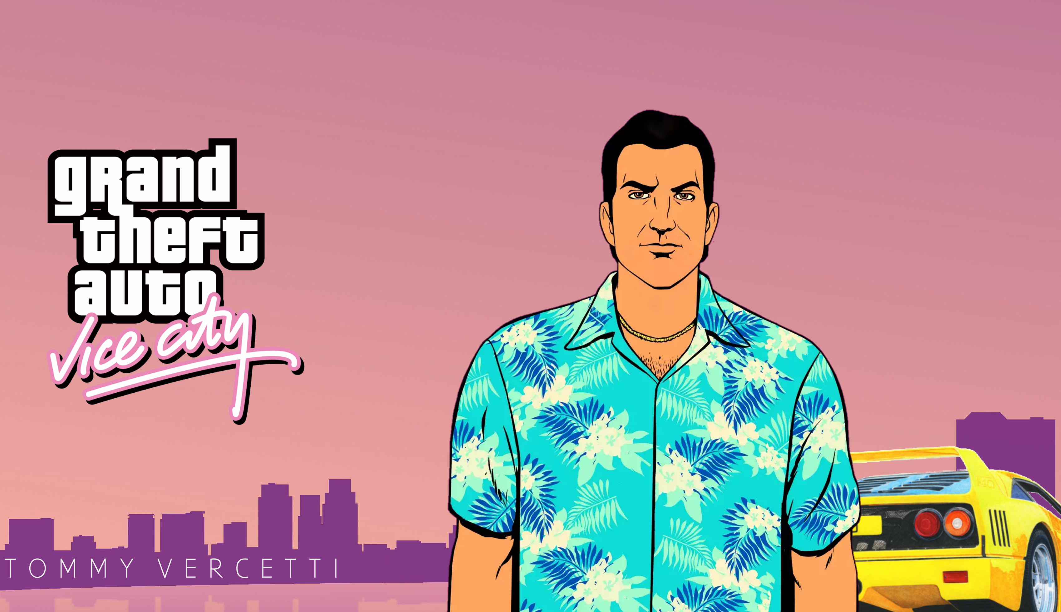 10+ Grand Theft Auto: Vice City HD Wallpapers and Backgrounds 3400x1960