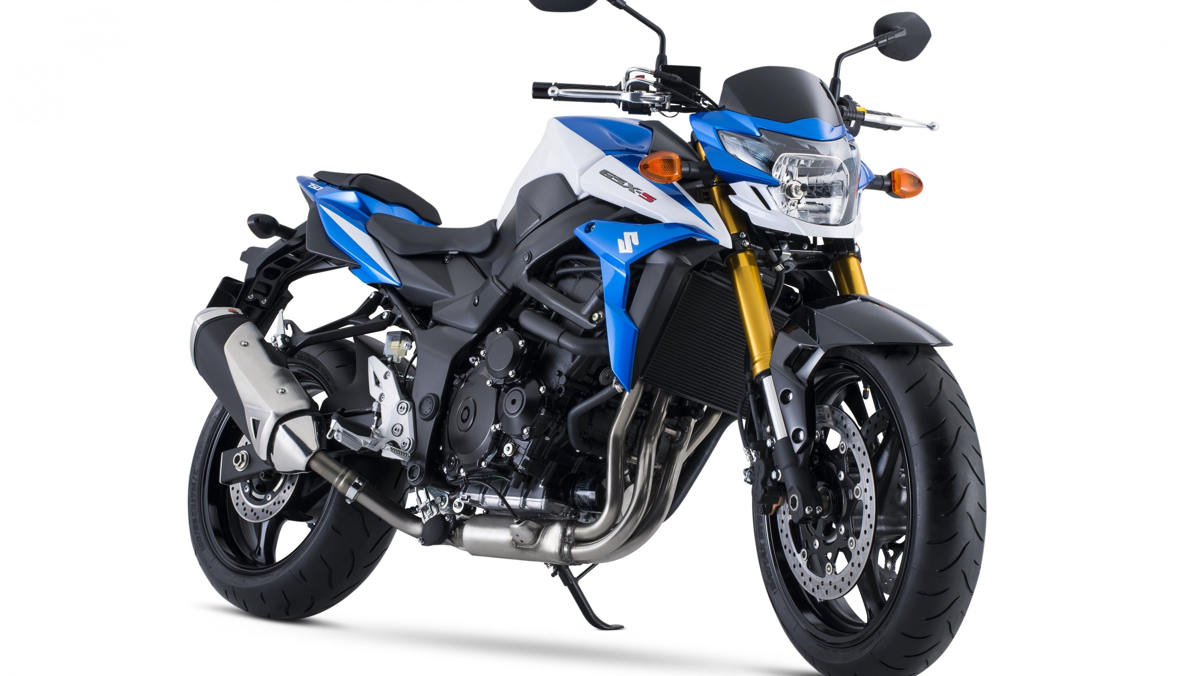 Suzuki GSX-S750, Top free wallpapers, Sport motorcycle, Street fighter, 3840x2160 4K Desktop