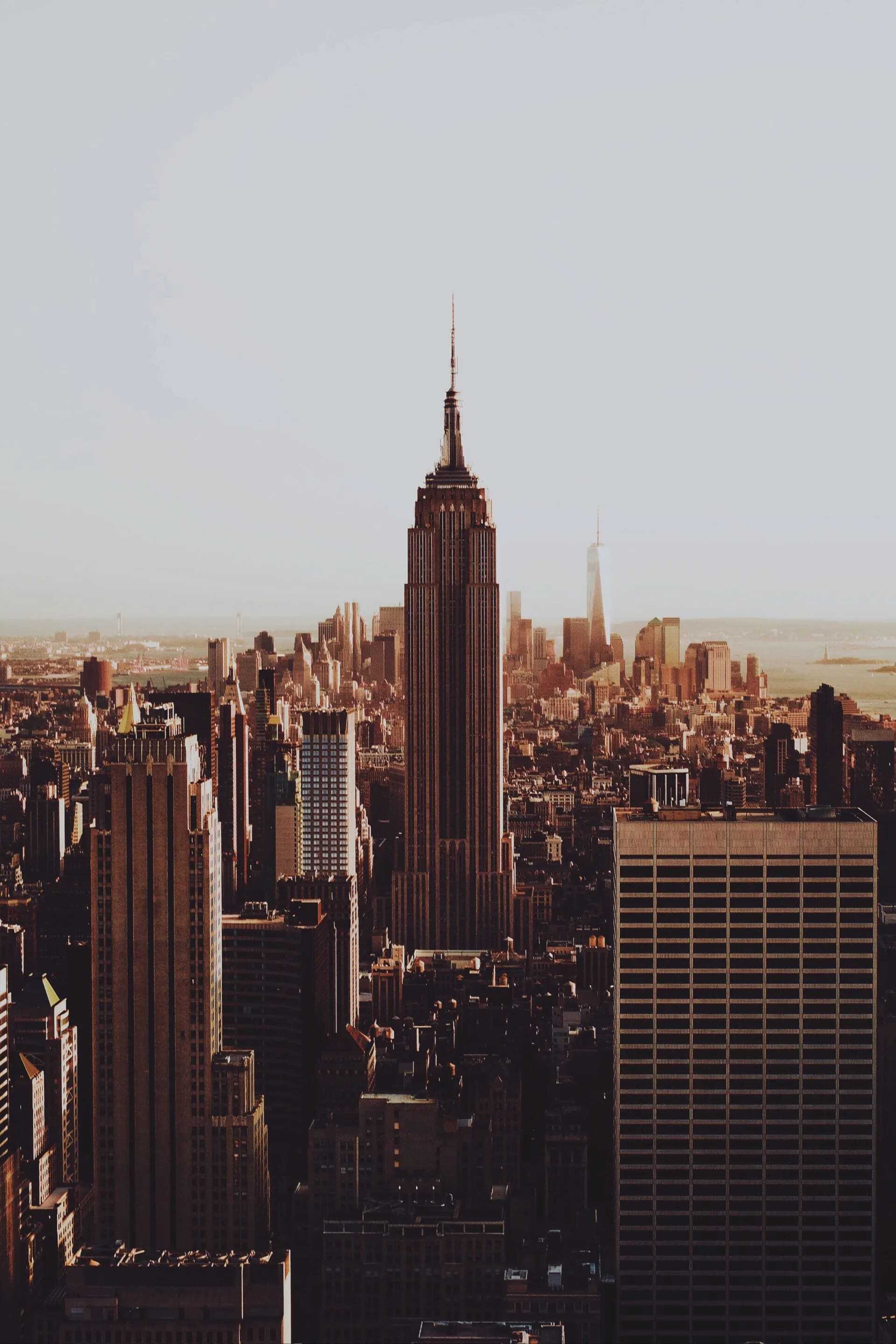 Empire State Building, HD wallpapers, Iconic structure, 1920x2880 HD Phone